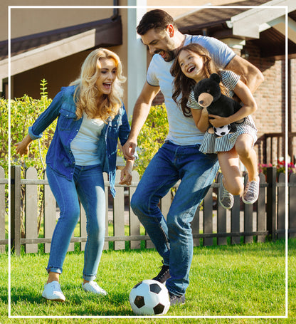 SUPER-SOFT PLUSH - LARGE FLOPPY BLACK BEAR 12" WITH SOCCER PLUSH
