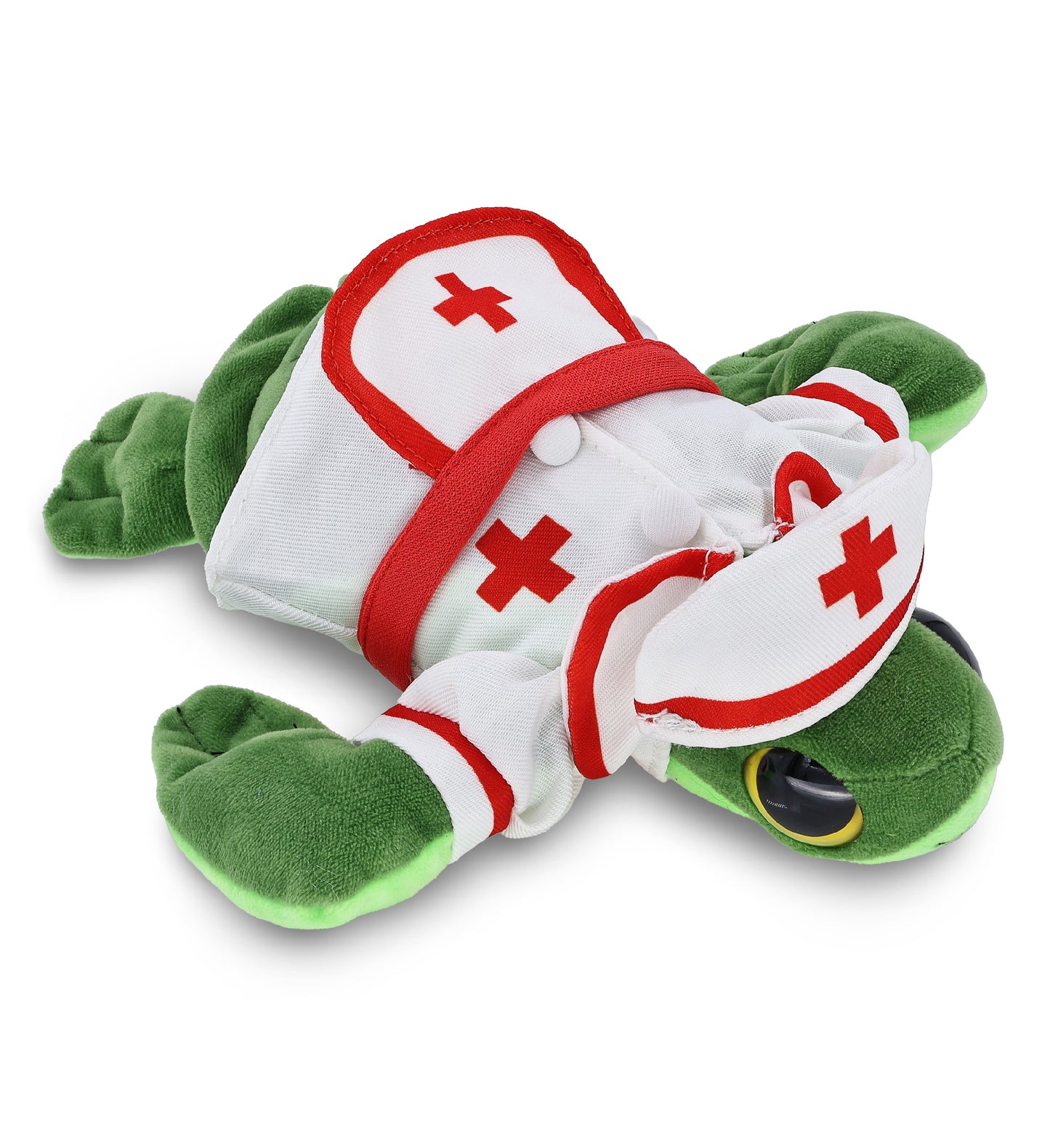 BIG EYE 6" PLUSH - SEA TURTLE NURSE DRESS UP