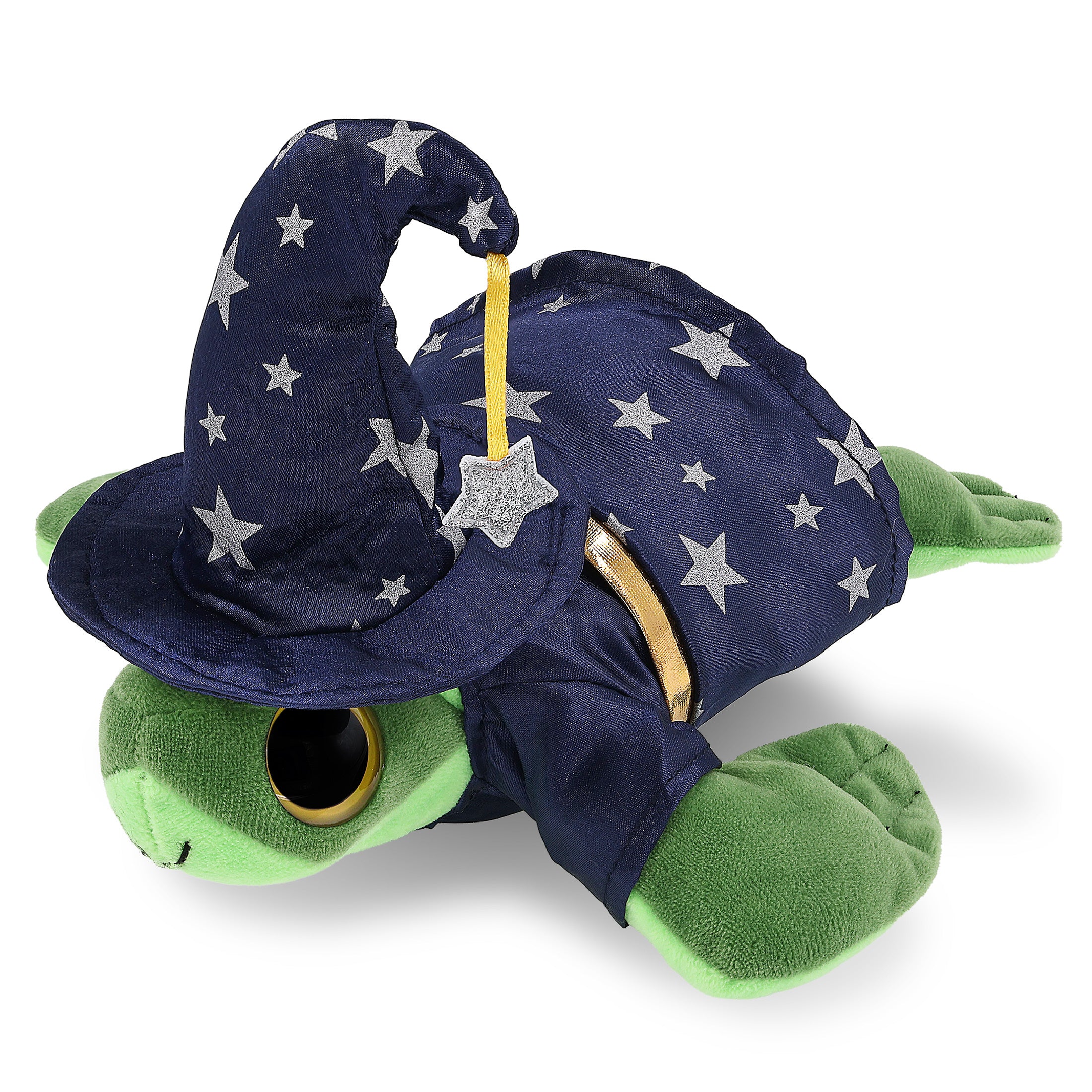 BIG EYE 6" PLUSH - SEA TURTLE WITH WIZARD DRESS UP