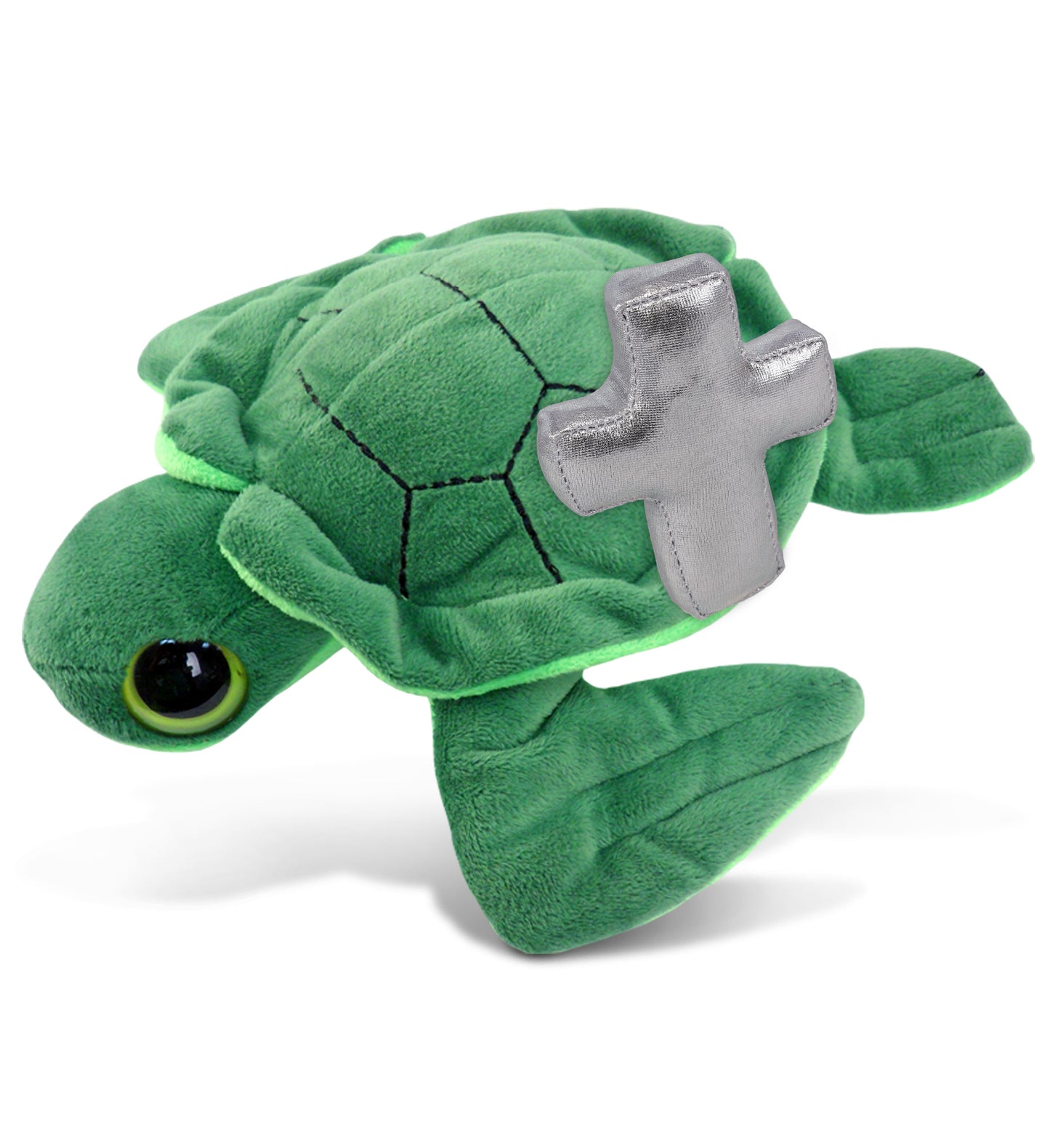 PLUSH CROSS - BIG EYE 6" PLUSH - SEA TURTLE