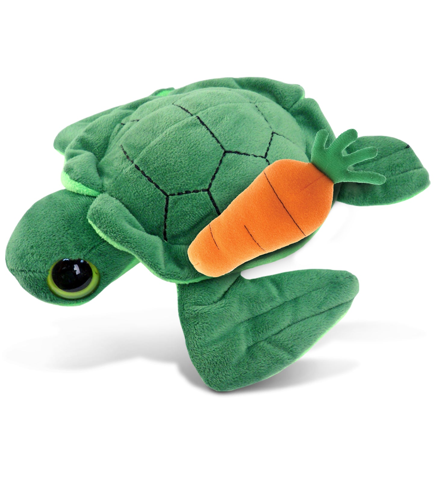 PLUSH CARROT - BIG EYE 6" PLUSH - SEA TURTLE