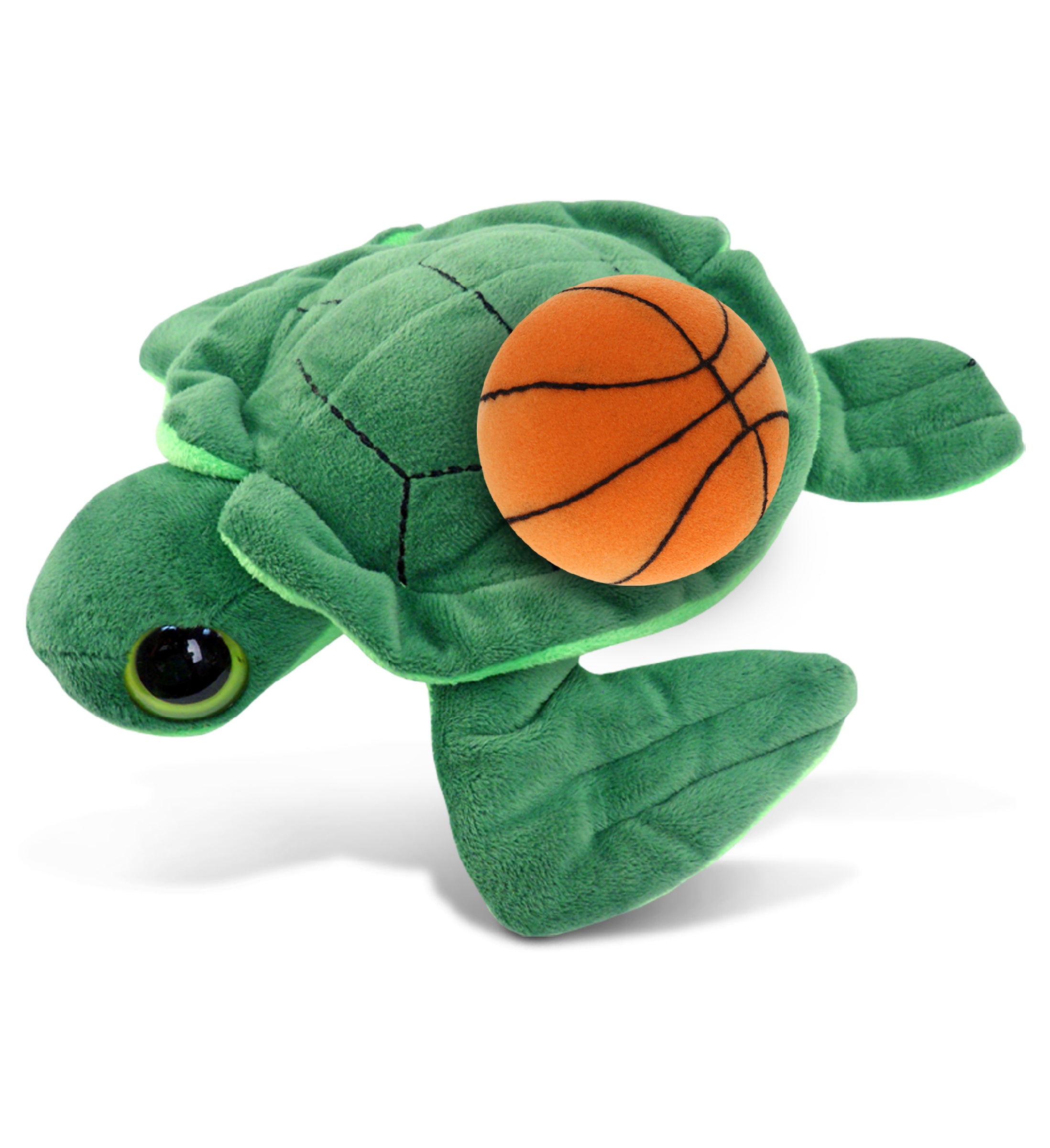 PLUSH BASKETBALL - BIG EYE 6" PLUSH - SEA TURTLE