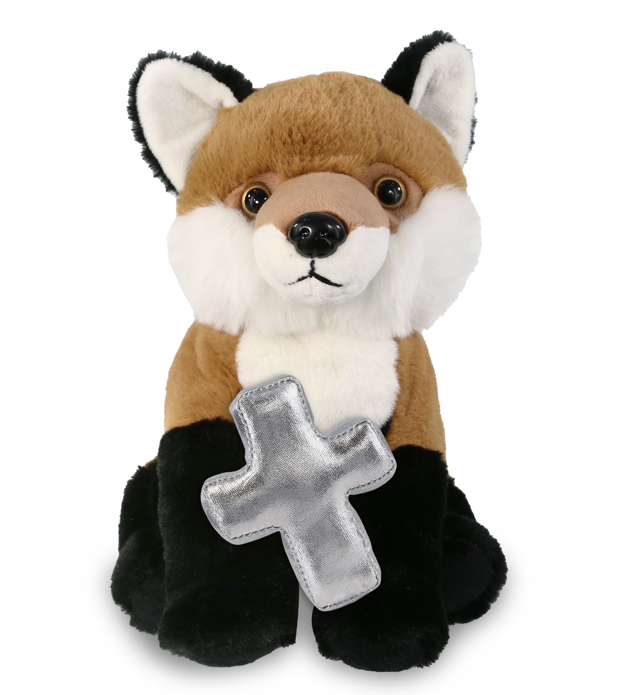 PLUSH CROSS - SUPER-SOFT PLUSH - FLOPPY FOX 9"