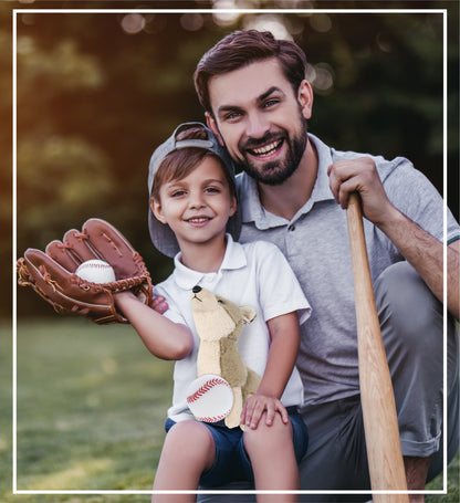 SUPER-SOFT PLUSH - HOWLING WOLF 8.5" WITH BASEBALL PLUSH