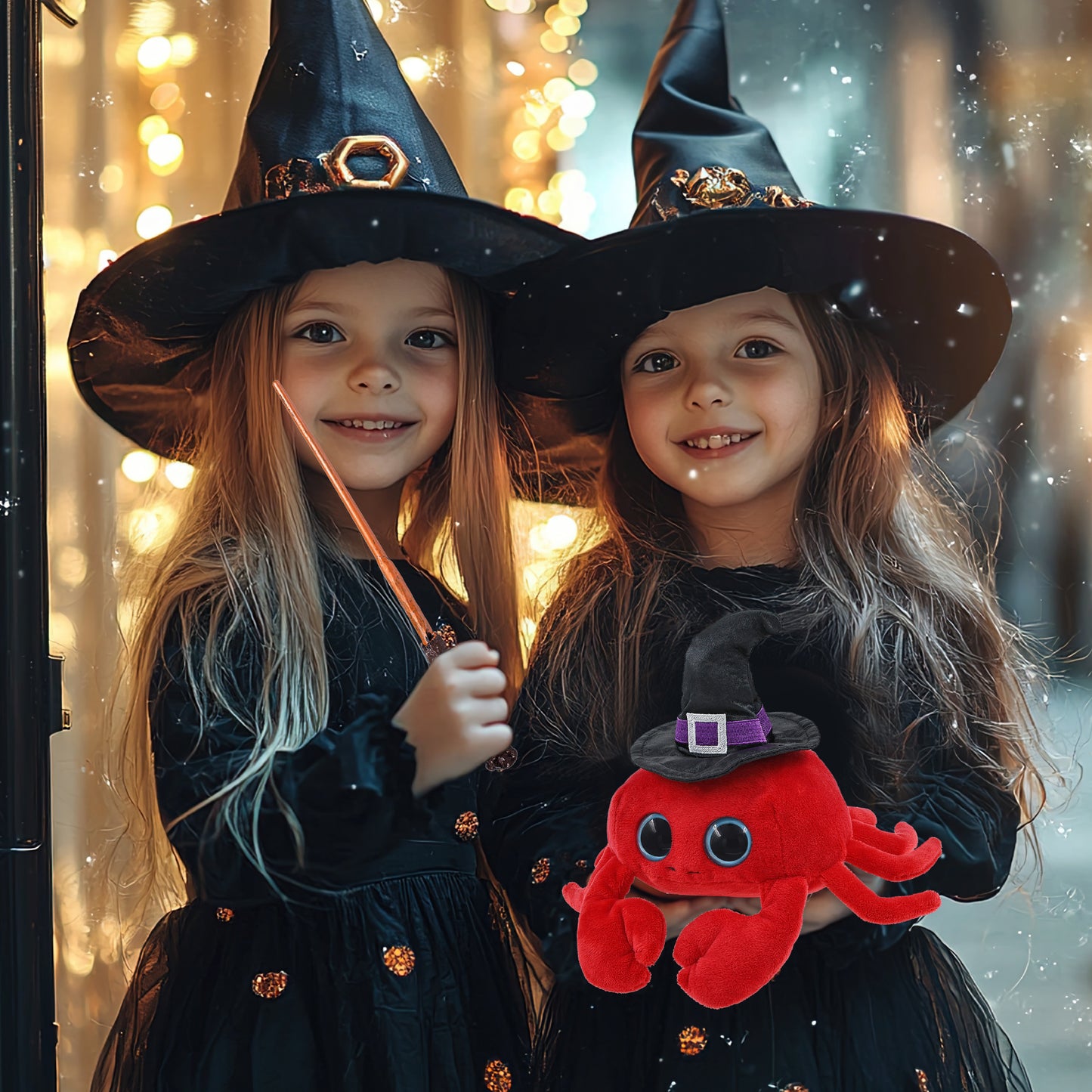 BIG EYE 6" PLUSH - RED CRAB WITCH