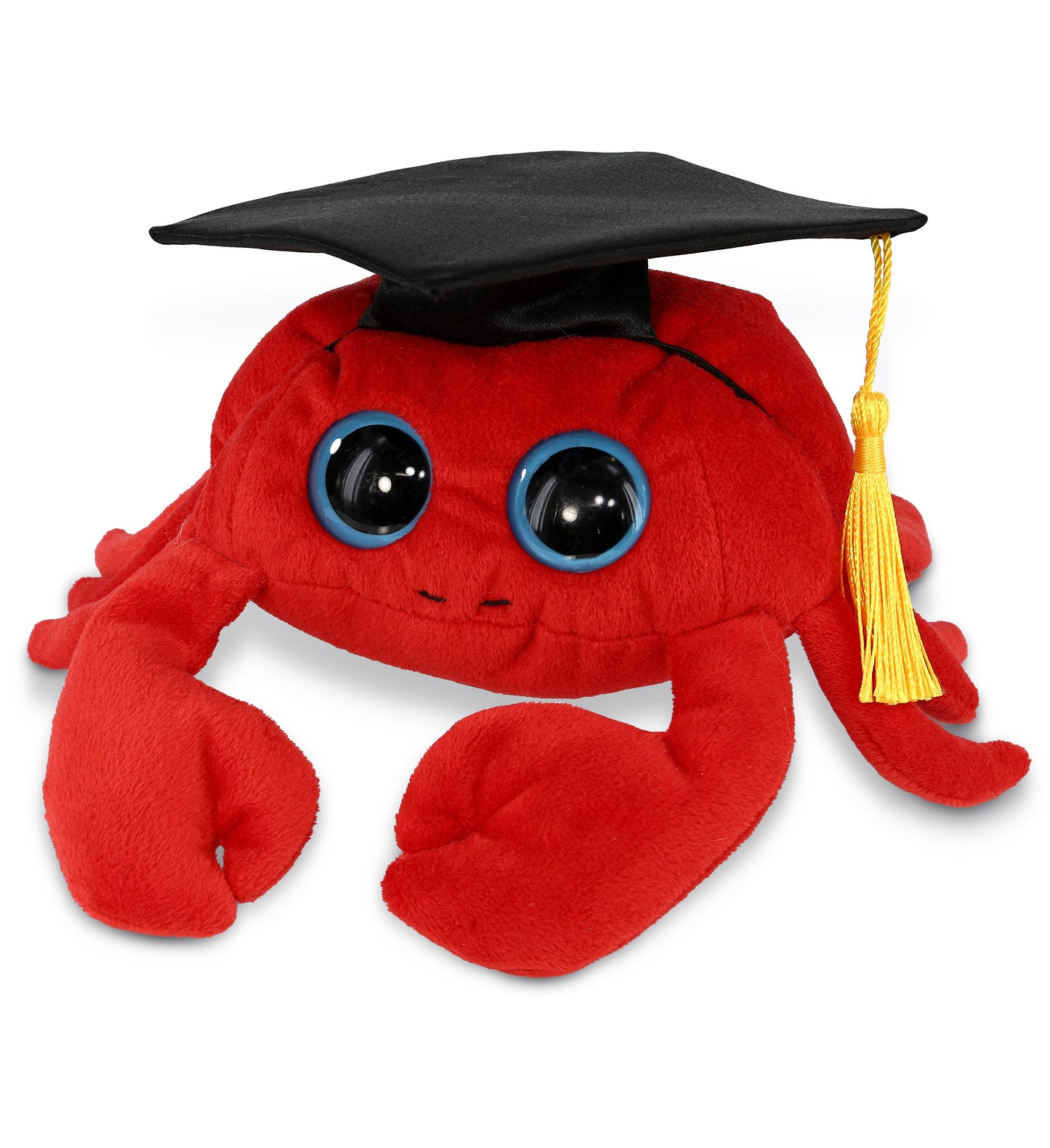 PLUSH GRADUATION - BIG EYE 6" PLUSH - RED CRAB
