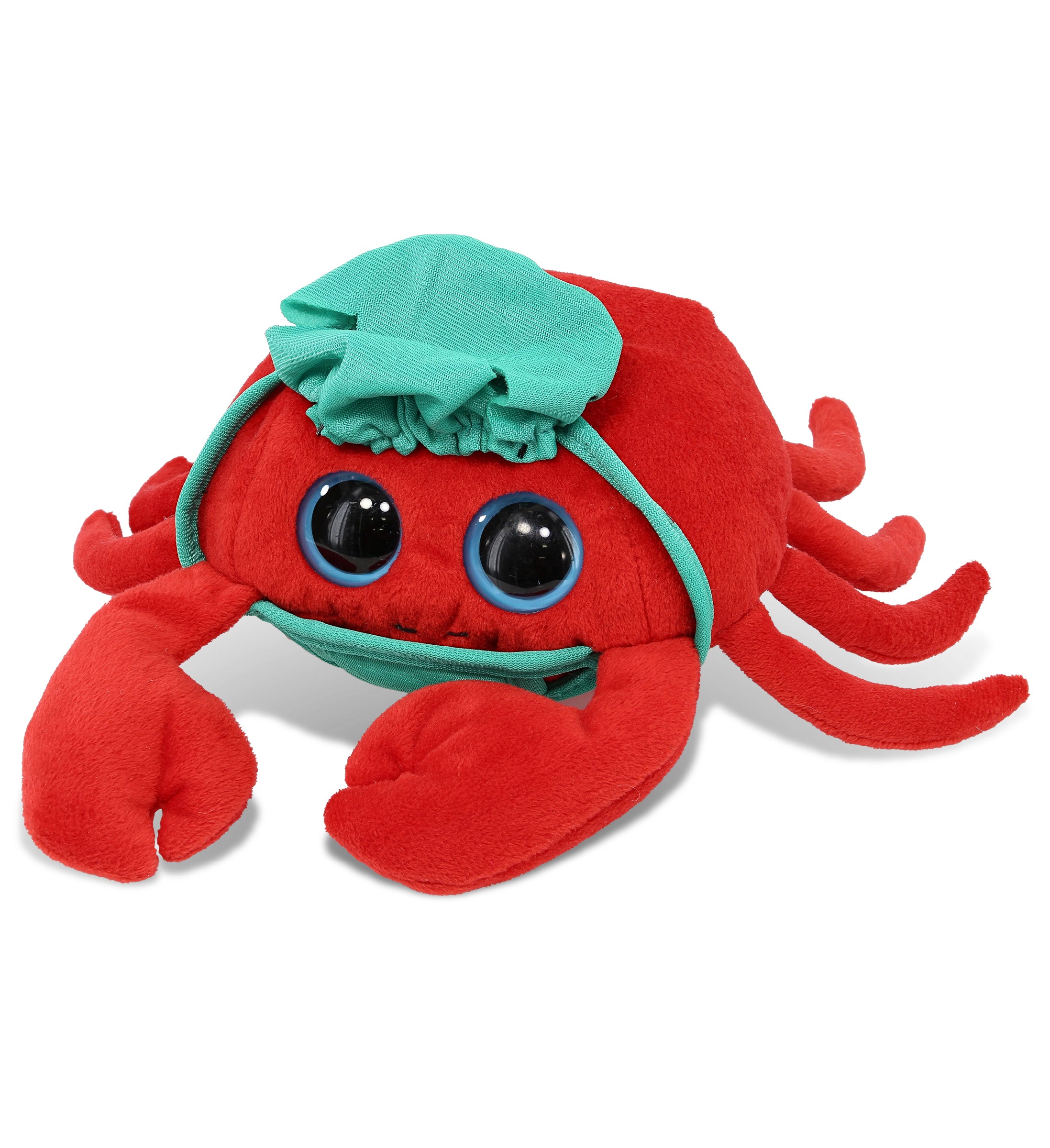 PLUSH DOCTOR - BIG EYE 6" PLUSH - RED CRAB