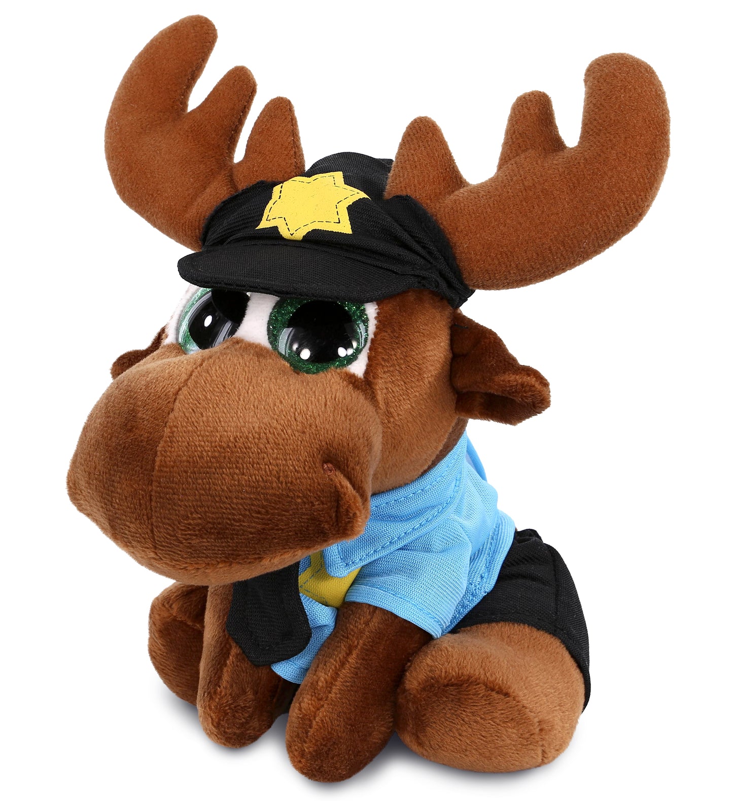 PLUSH POLICE - SPARKLE EYES PLUSH - SMALL MOOSE