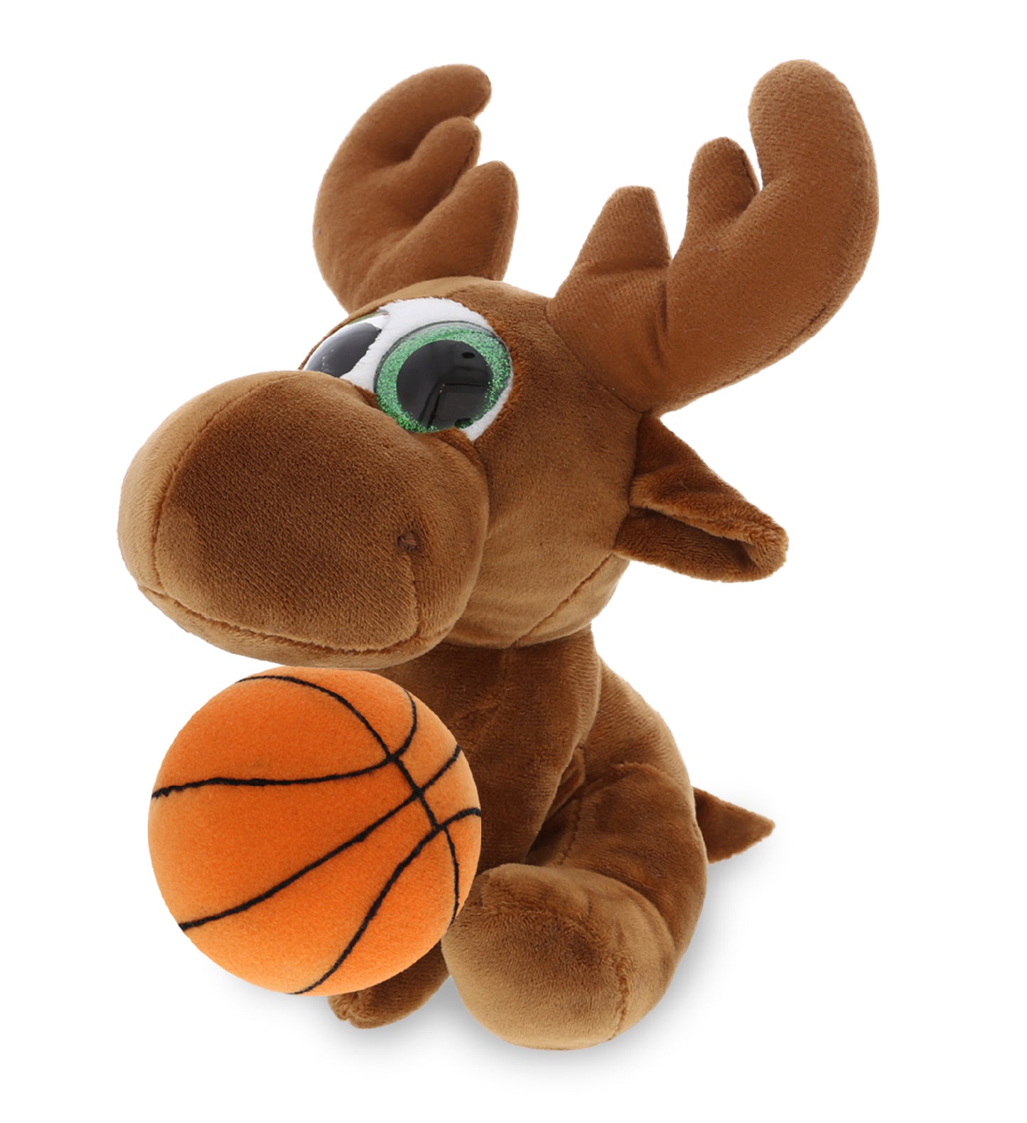 PLUSH BASKETBALL - SPARKLE EYES PLUSH - SMALL MOOSE