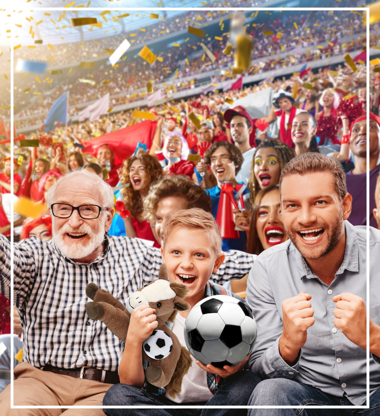 SUPER-SOFT PLUSH - LAYING BROWN HORSE 12" WITH SOCCER PLUSH