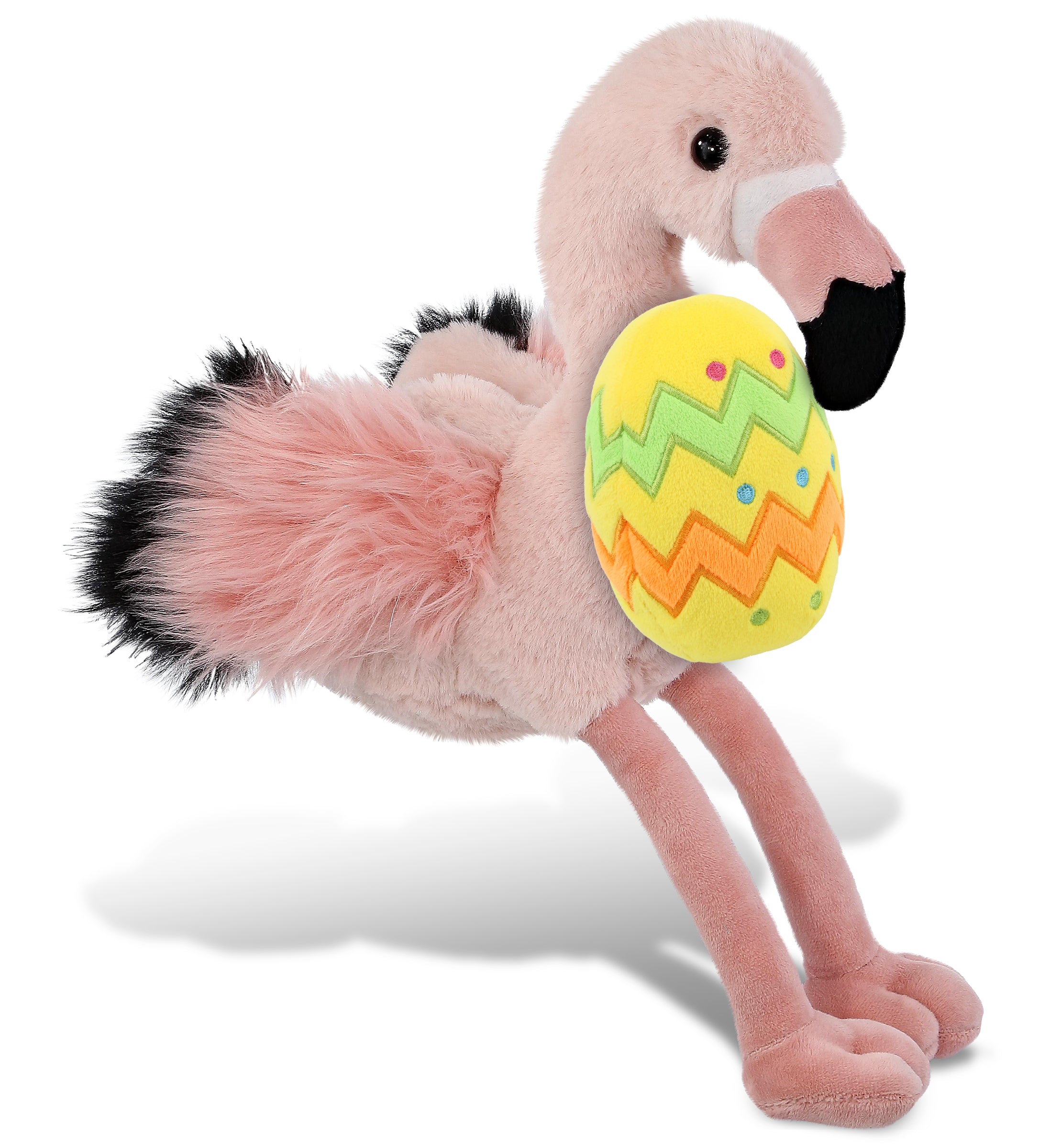 PLUSH EASTER EGG - SUPER-SOFT PLUSH - ROSE FLAMINGO 8.5"