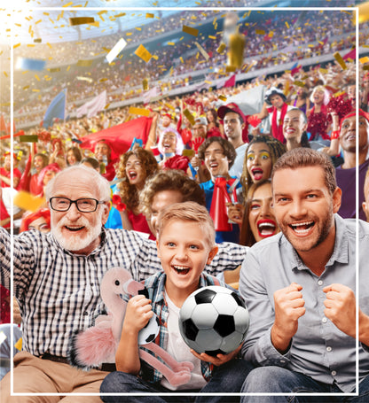 SUPER-SOFT PLUSH - ROSE FLAMINGO 8.5" with Soccer Plush