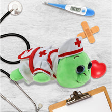 BIG EYE 6" PLUSH - BLUE SHELL SEA TURTLE NURSE