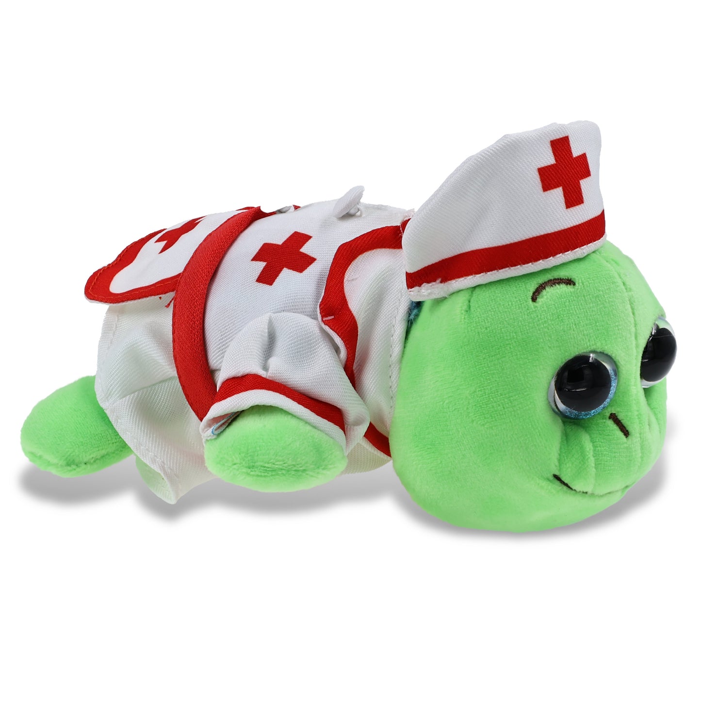 BIG EYE 6" PLUSH - BLUE SHELL SEA TURTLE NURSE