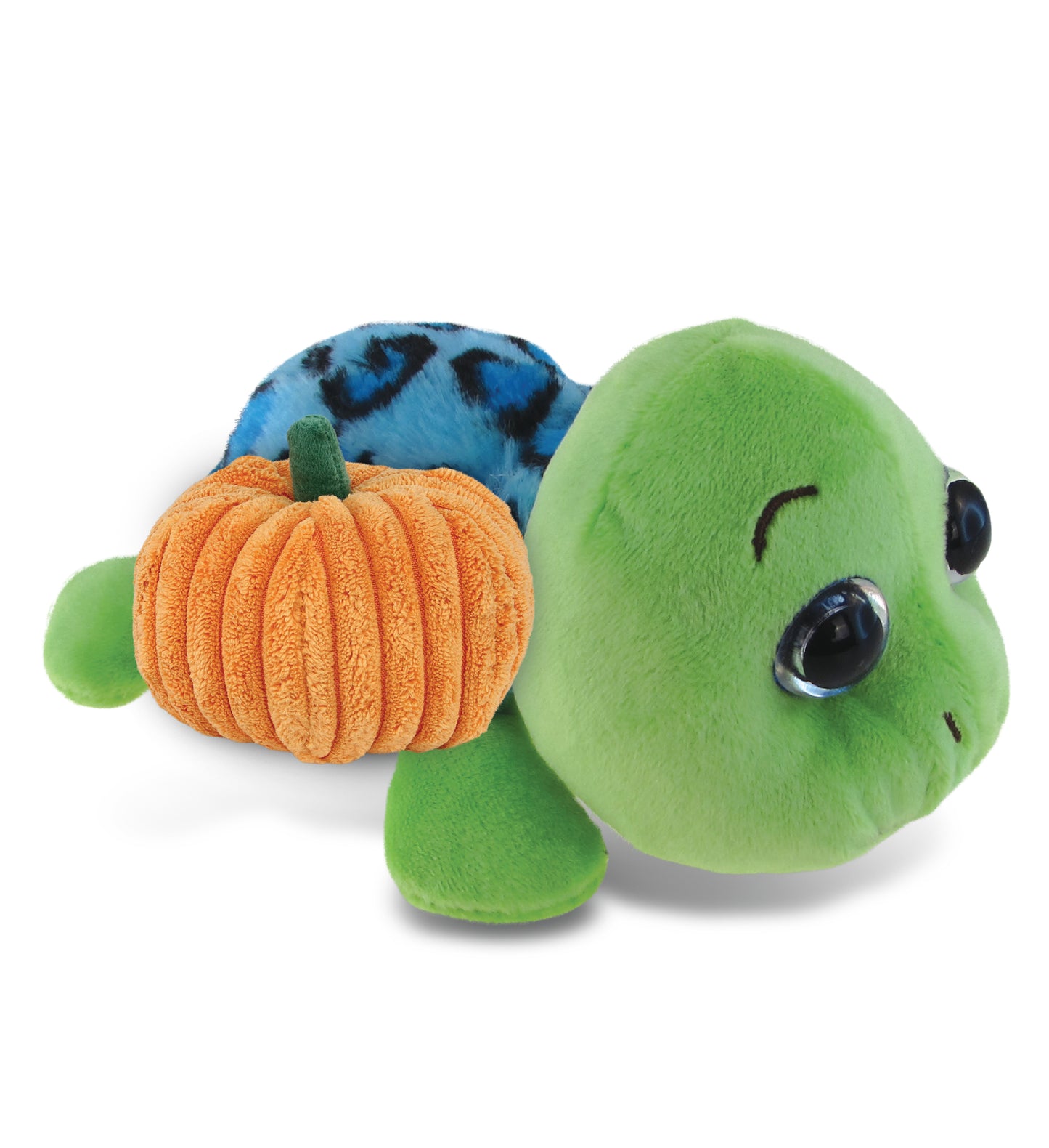 PLUSH PUMPKIN - BIG EYE 6" PLUSH - BLUE SHELL SEA TURTLE