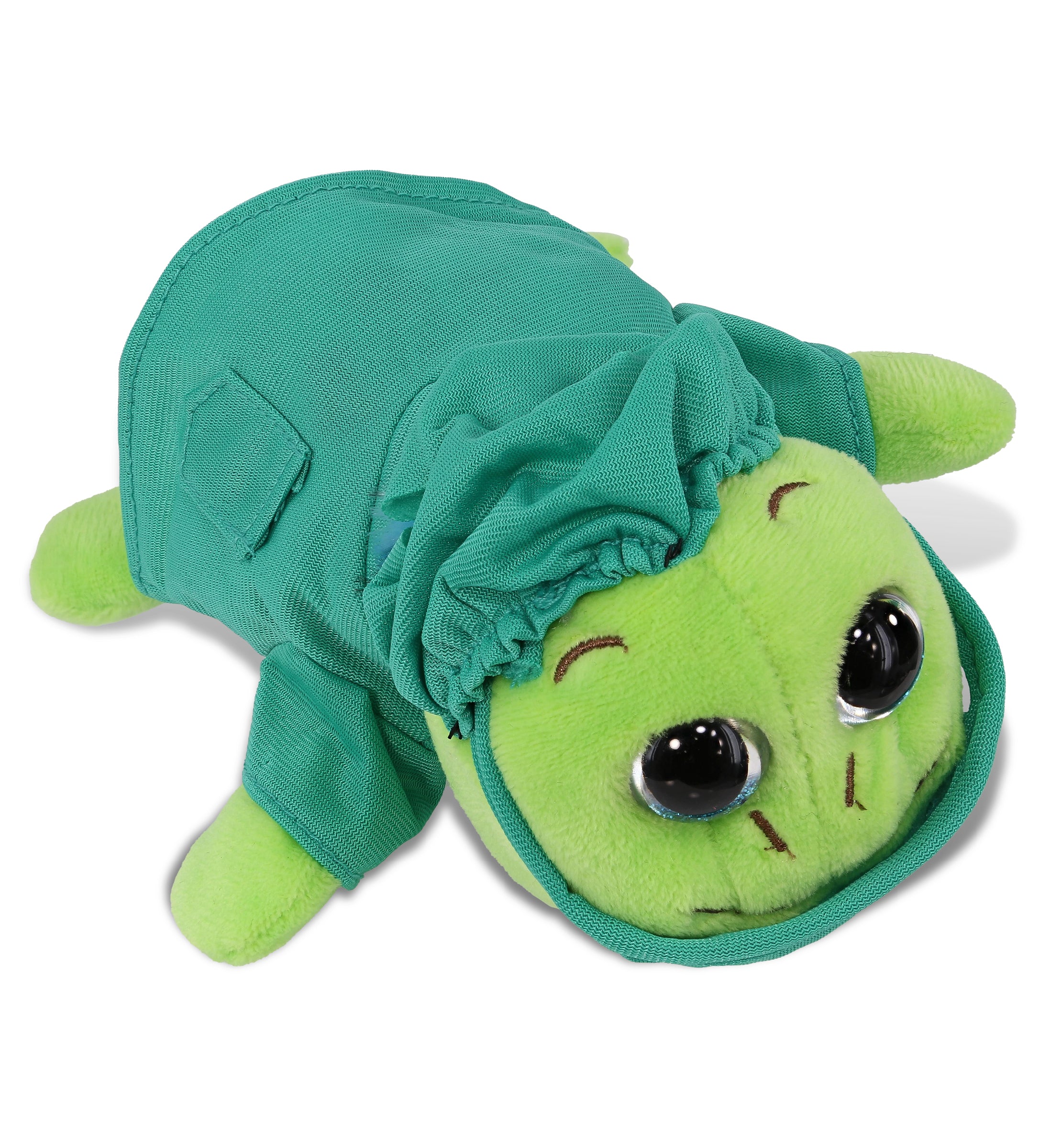 PLUSH DOCTOR - BIG EYE 6" PLUSH - BLUE SHELL SEA TURTLE