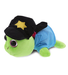 PLUSH POLICE - BIG EYE 6" PLUSH - PINK SHELL SEA TURTLE