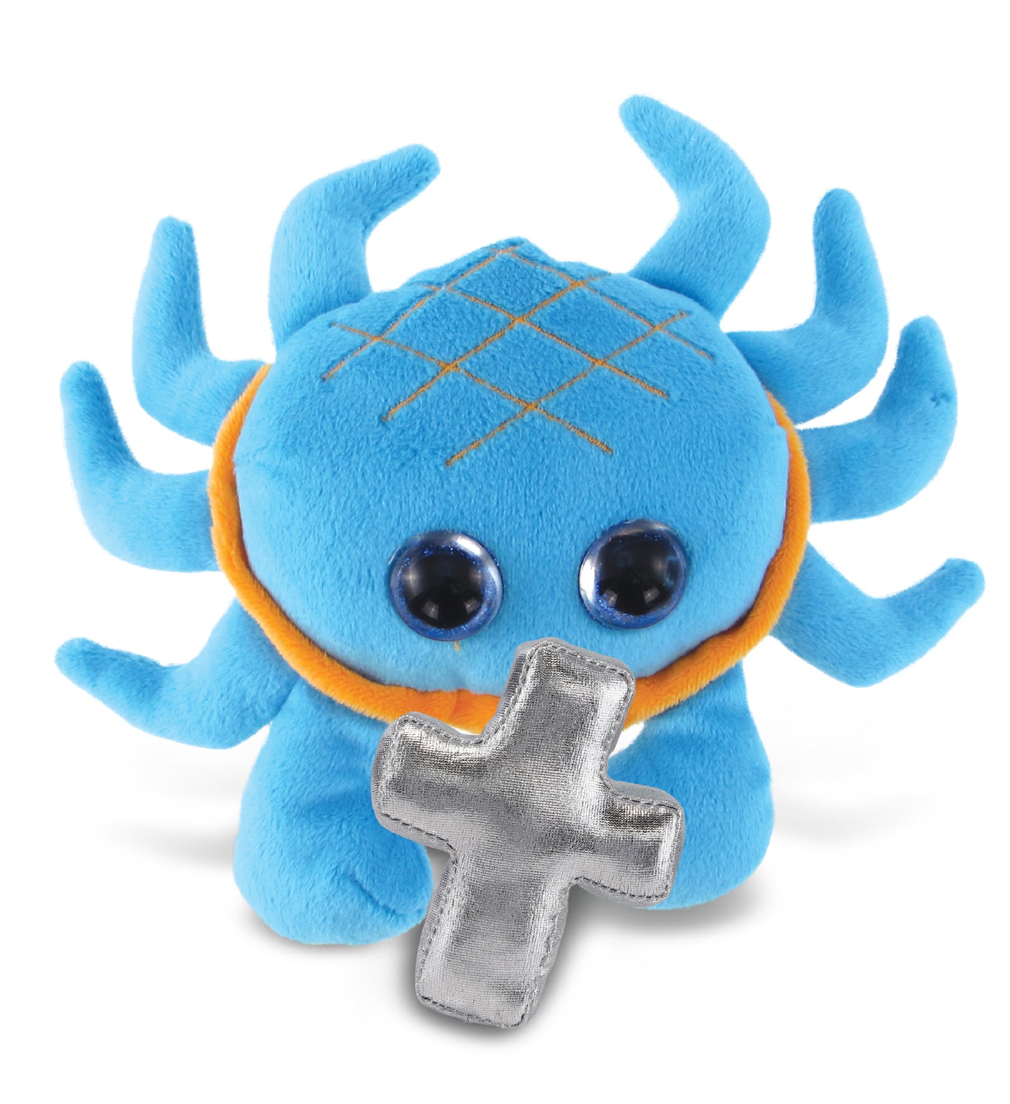 PLUSH CROSS - BIG EYE 6" PLUSH - BLUE CRAB