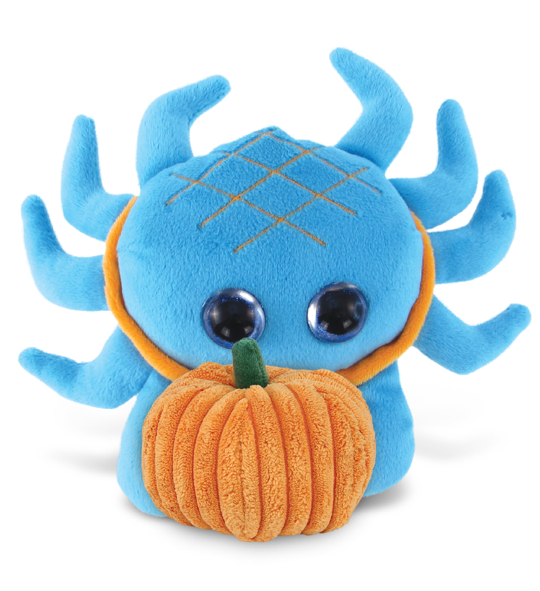 PLUSH PUMPKIN - BIG EYE 6" PLUSH - BLUE CRAB