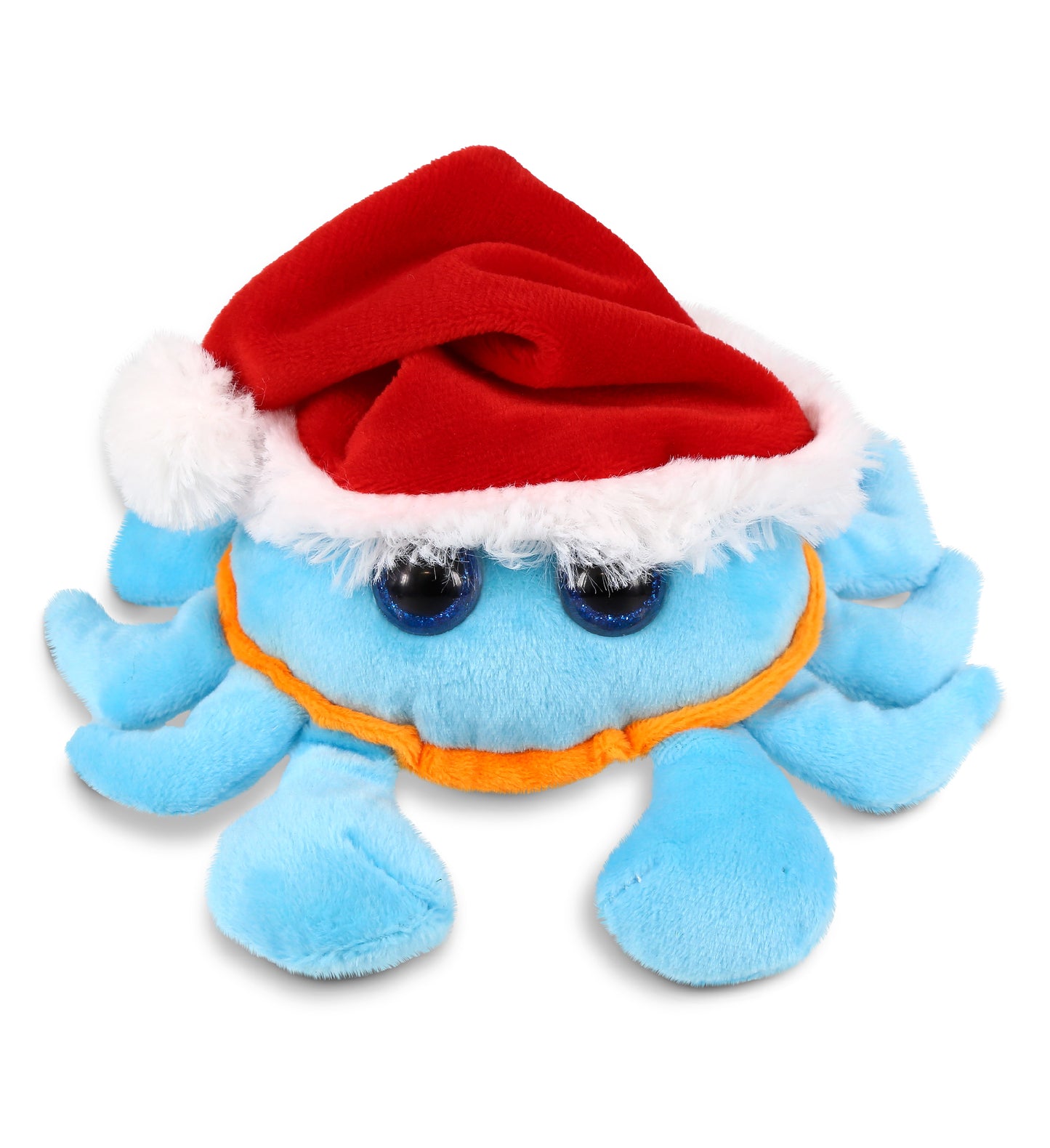 PLUSH SANTA - BIG EYE 6" PLUSH - BLUE CRAB