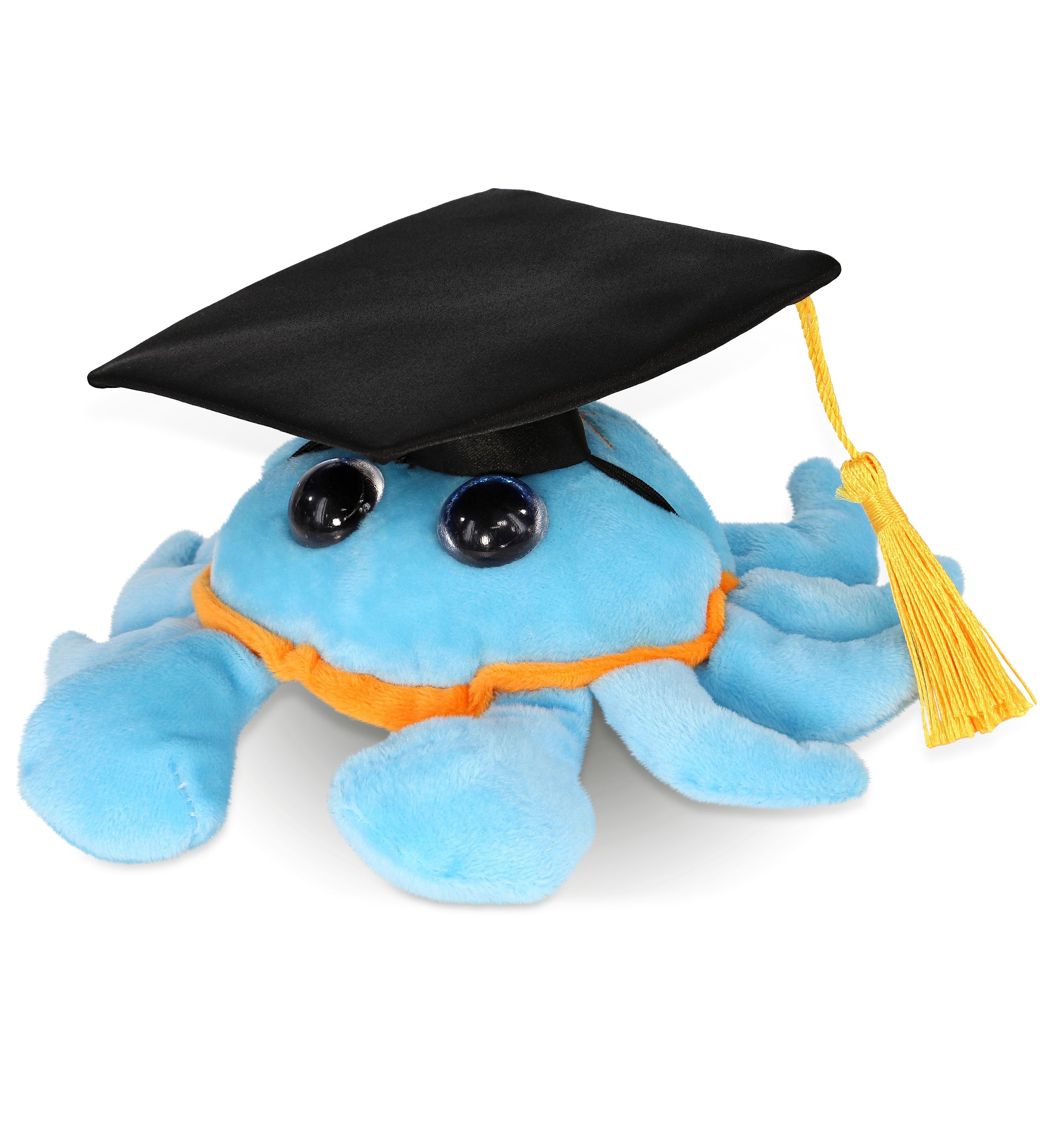 PLUSH GRADUATION - BIG EYE 6" PLUSH - BLUE CRAB