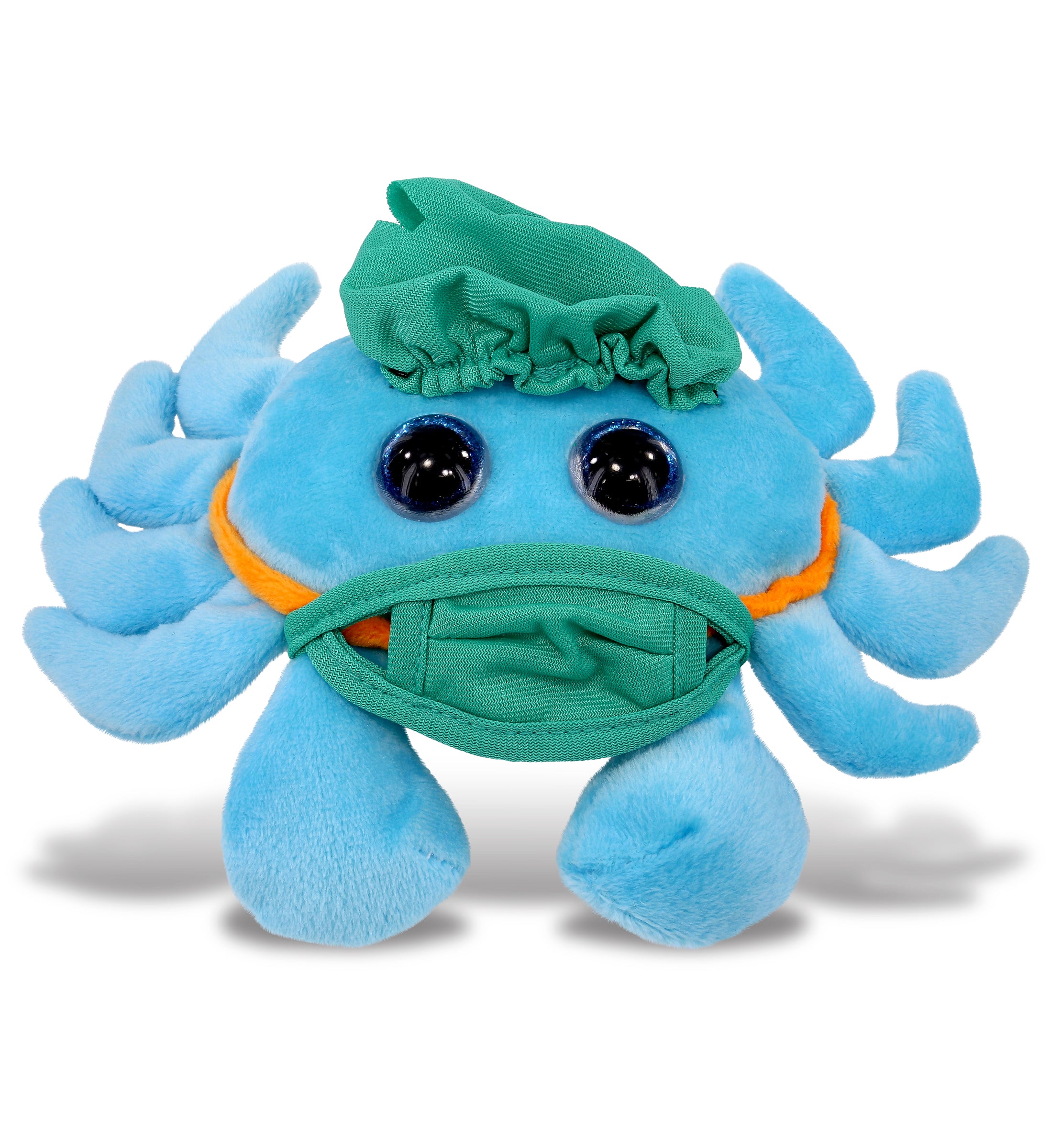 PLUSH DOCTOR - BIG EYE 6" PLUSH - BLUE CRAB