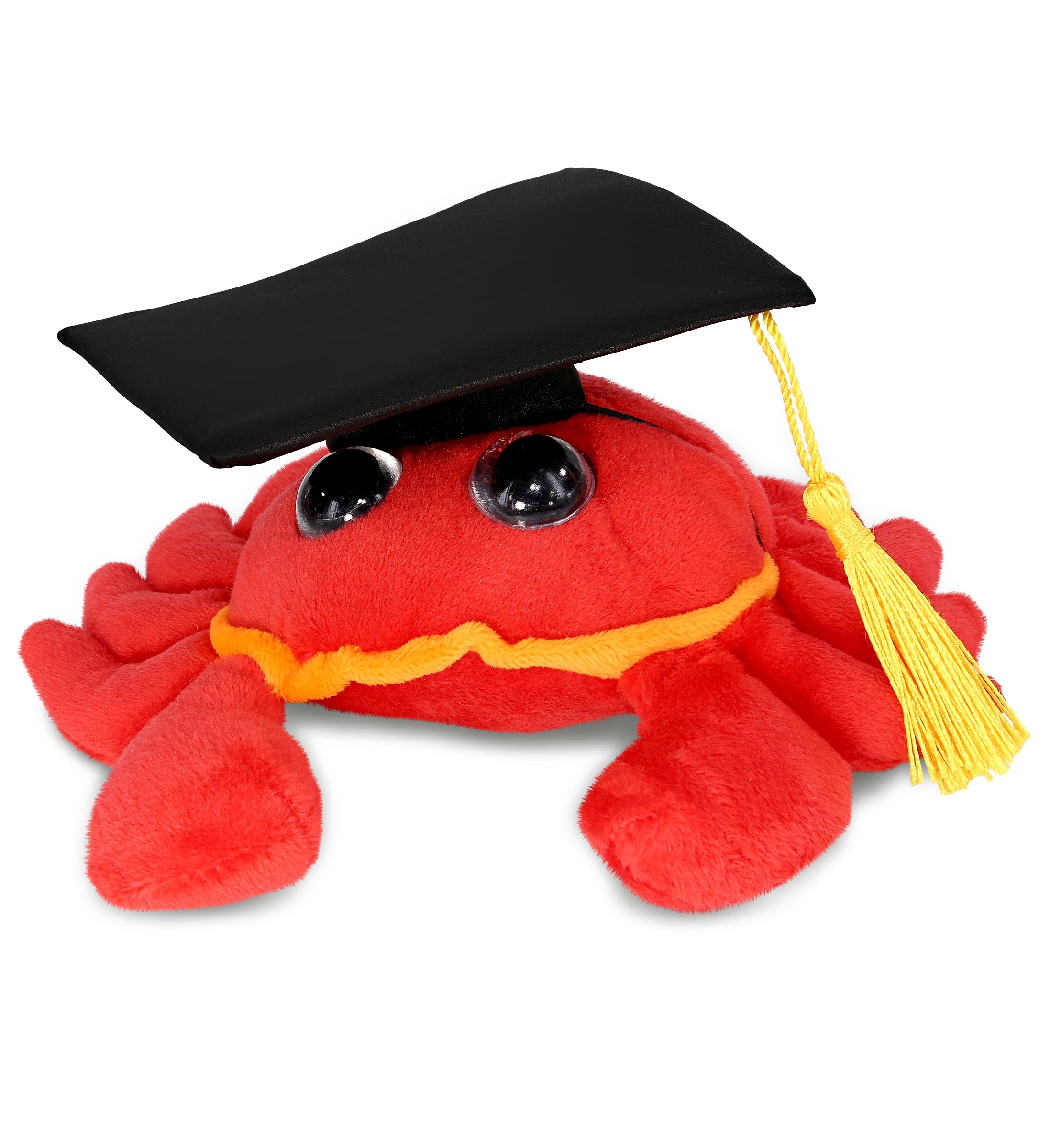 PLUSH GRADUATION - BIG EYE 6" PLUSH - RED CRAB