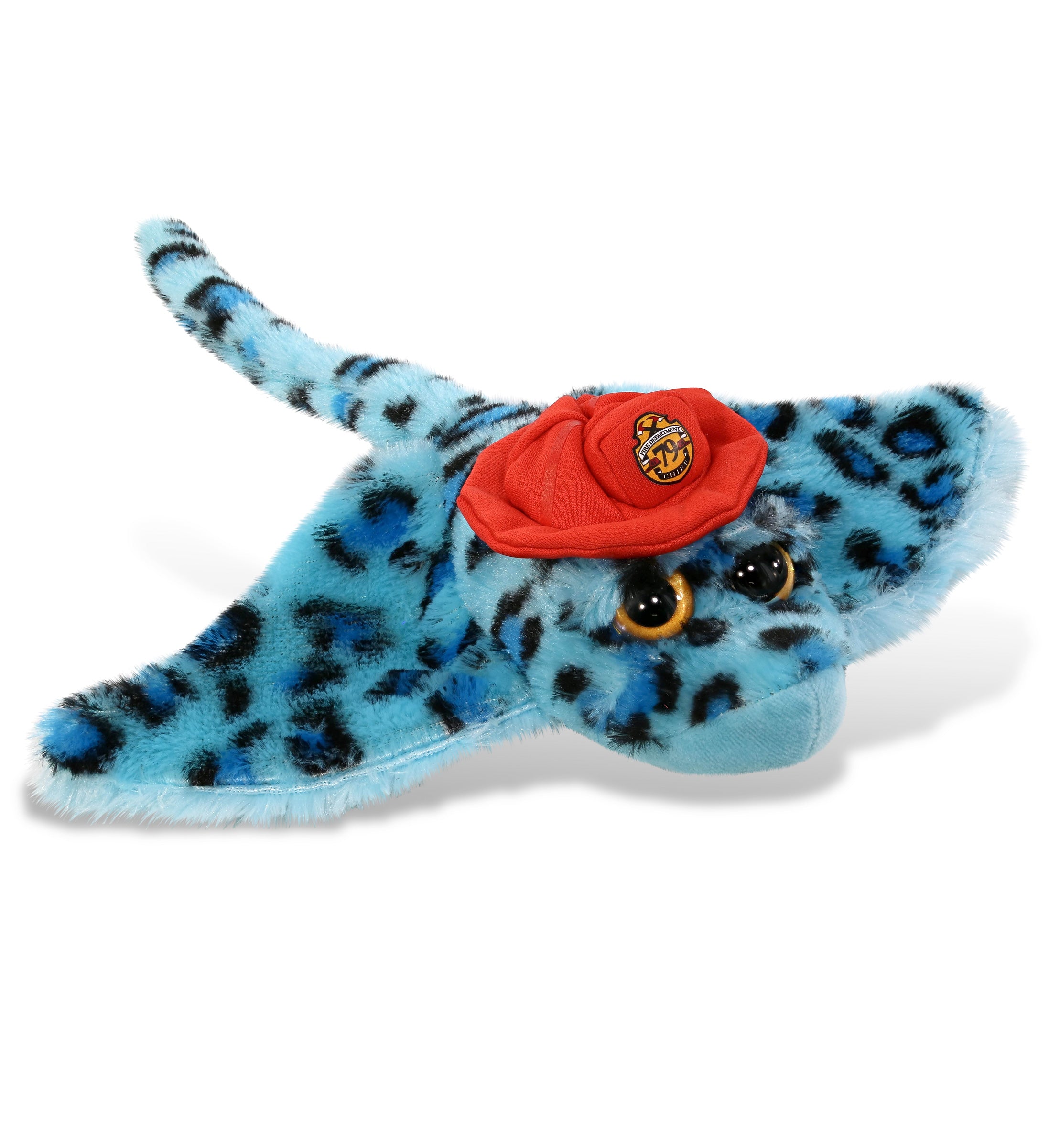 PLUSH FIREMAN - SUPER-SOFT PLUSH - BLUE STING RAY