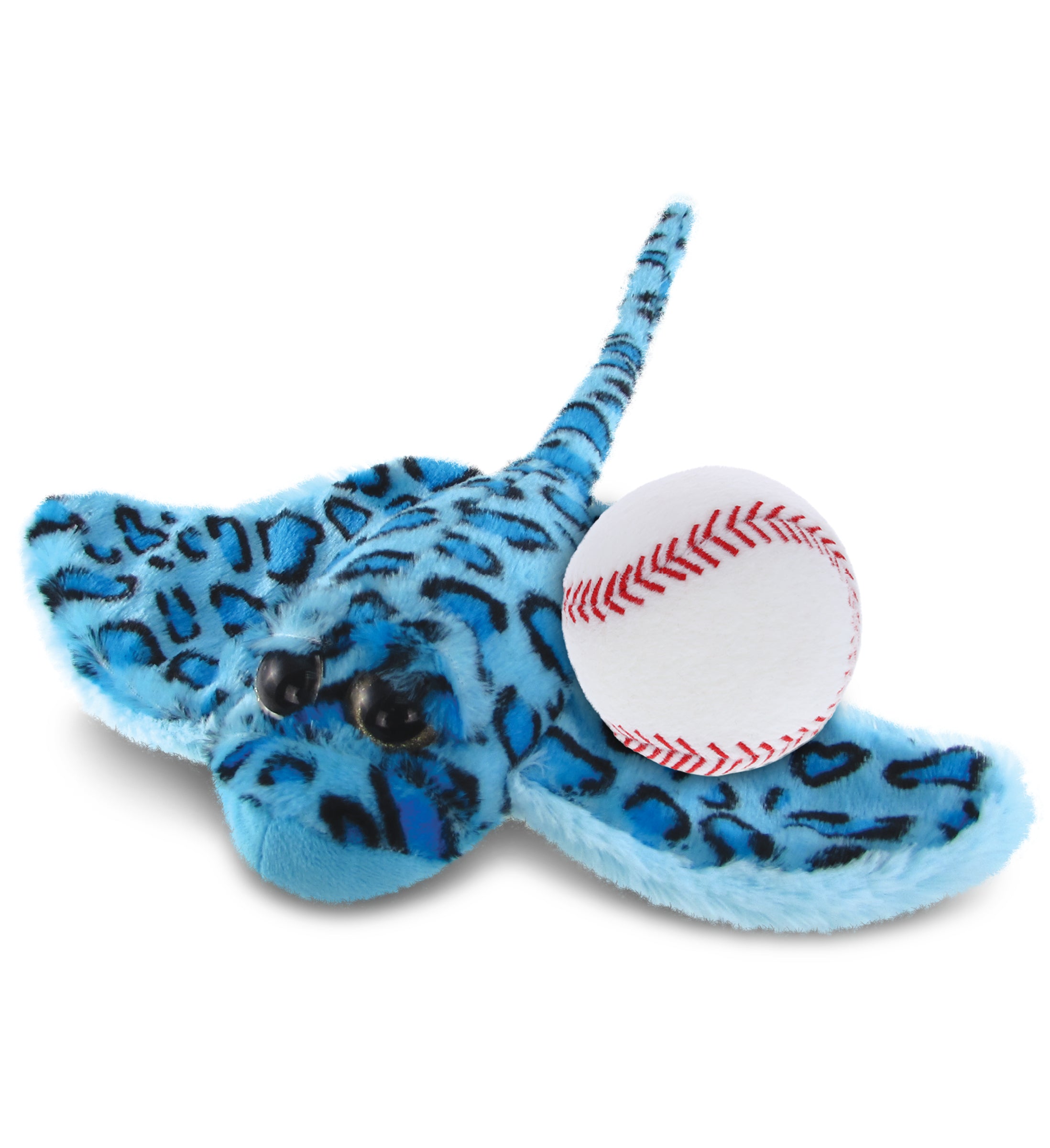 PLUSH BASEBALL - SUPER-SOFT PLUSH - BLUE STING RAY