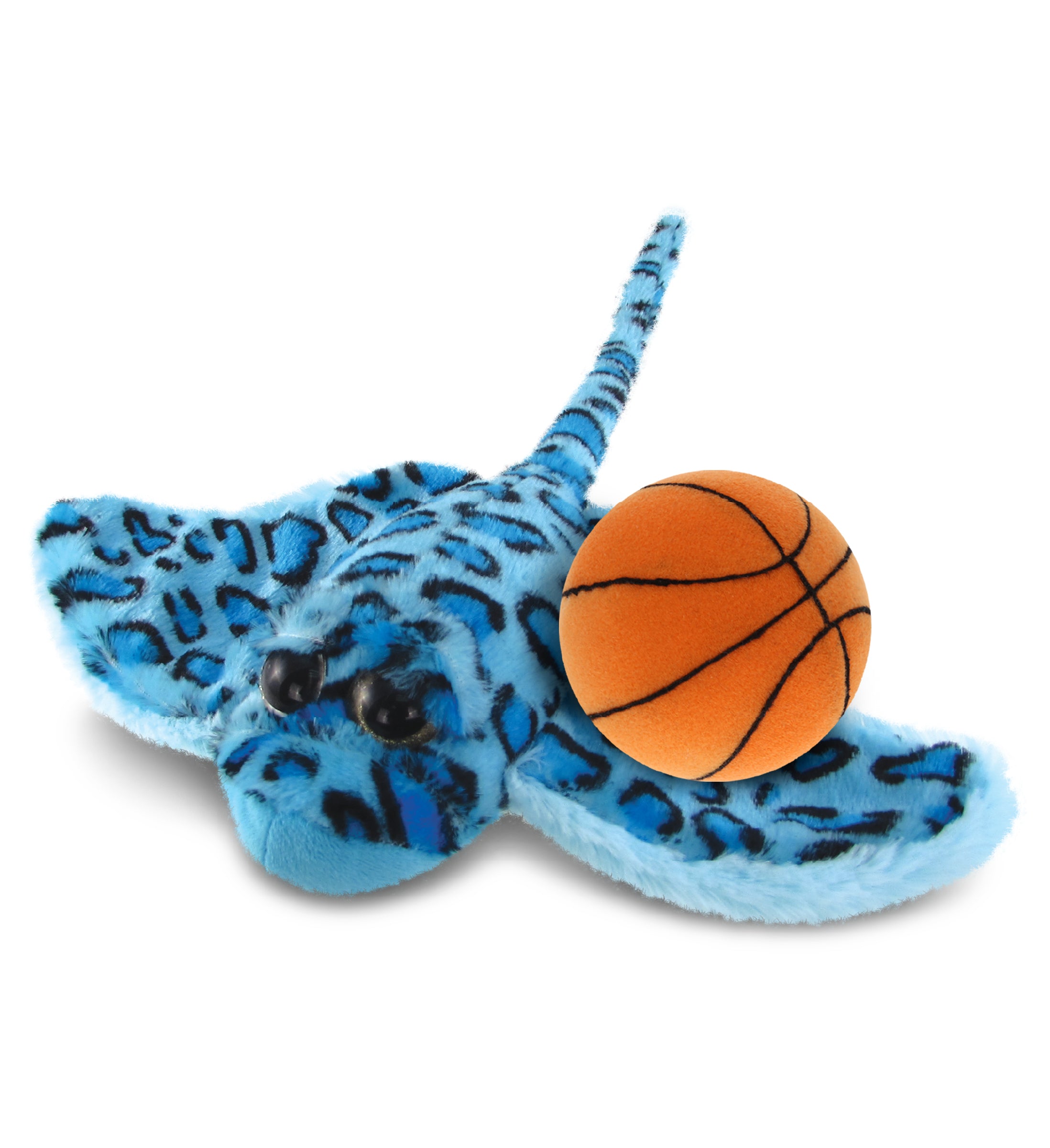 PLUSH BASKETBALL - SUPER-SOFT PLUSH - BLUE STING RAY