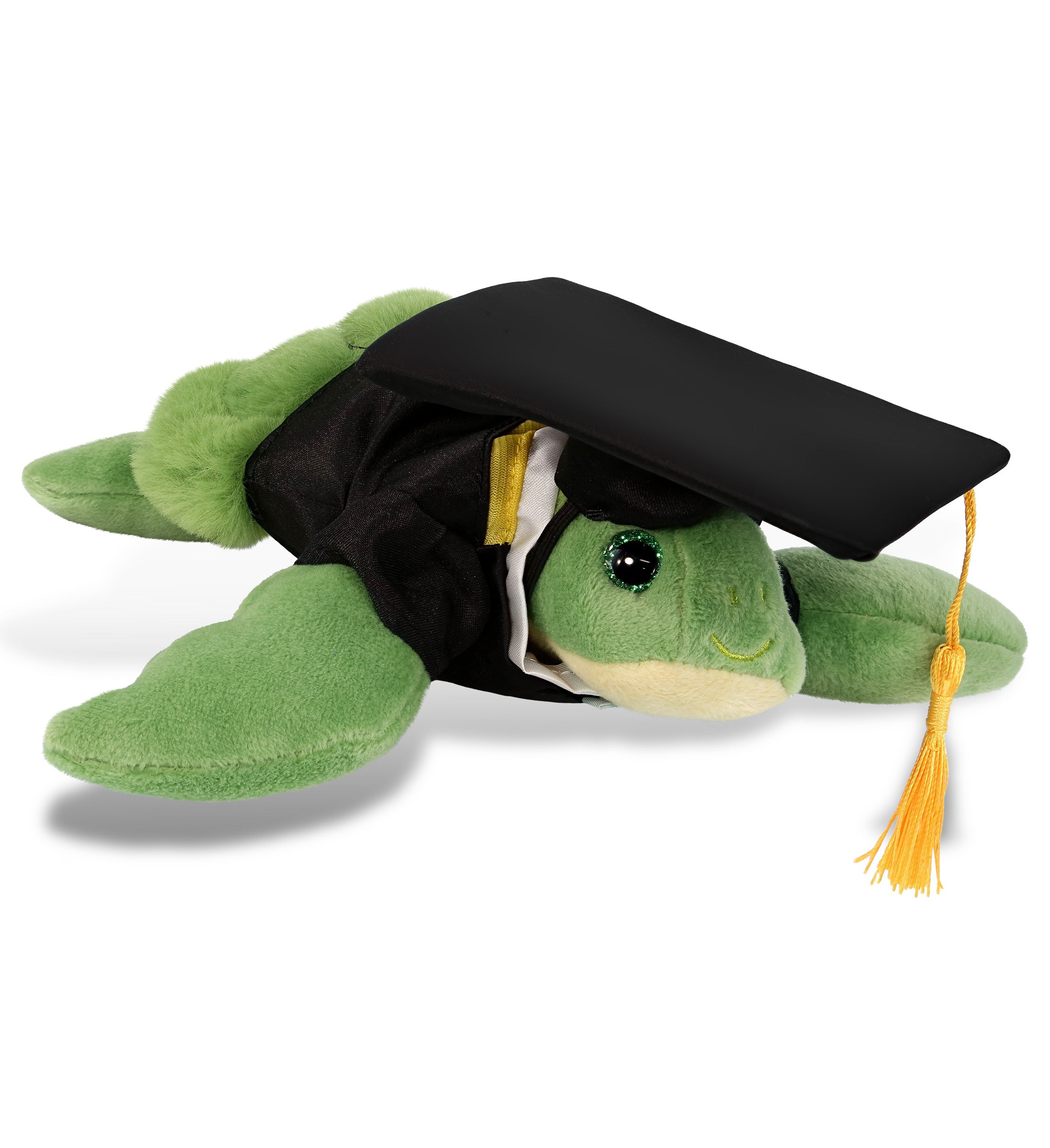 PLUSH GRADUATION - SUPER-SOFT PLUSH - GREEN SEA TURTLE 6.5"