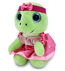 SPARKLE EYES PLUSH - SMALL GREEN SEA TURTLE Ballerina