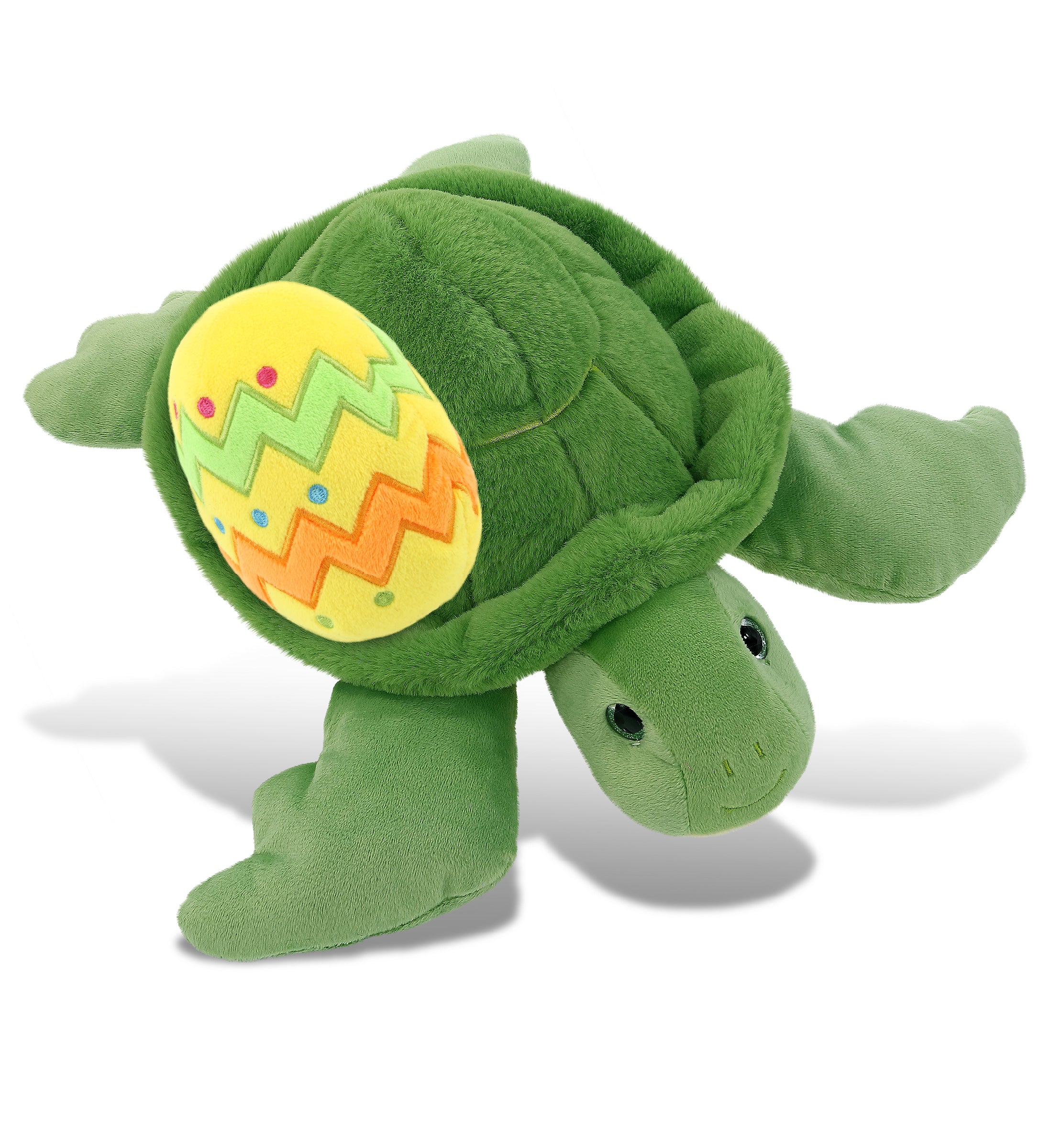 PLUSH EASTER EGG - SUPER-SOFT PLUSH - GREEN SEA TURTLE 13"