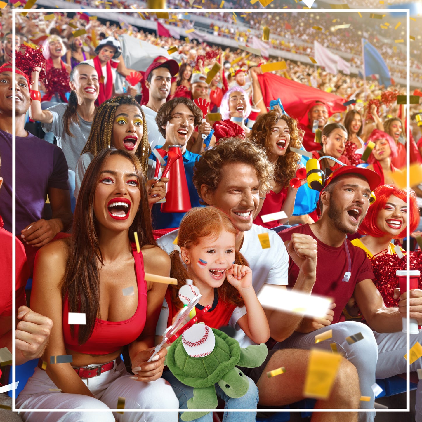 SUPER-SOFT PLUSH - GREEN SEA TURTLE 13" with Baseball Plush