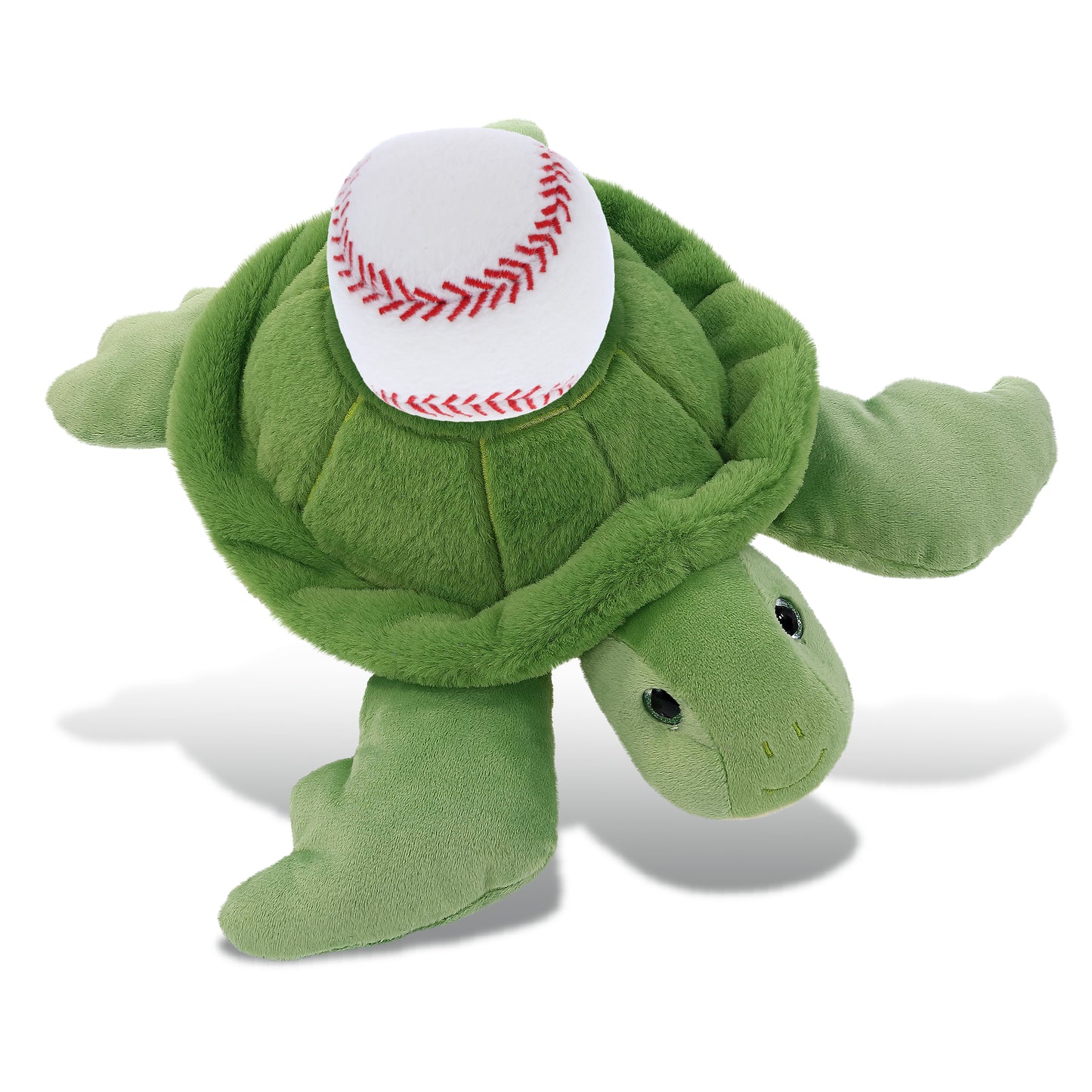 SUPER-SOFT PLUSH - GREEN SEA TURTLE 13" with Baseball Plush