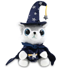 SPARKLE EYES PLUSH - SMALL WOLF WIZARD