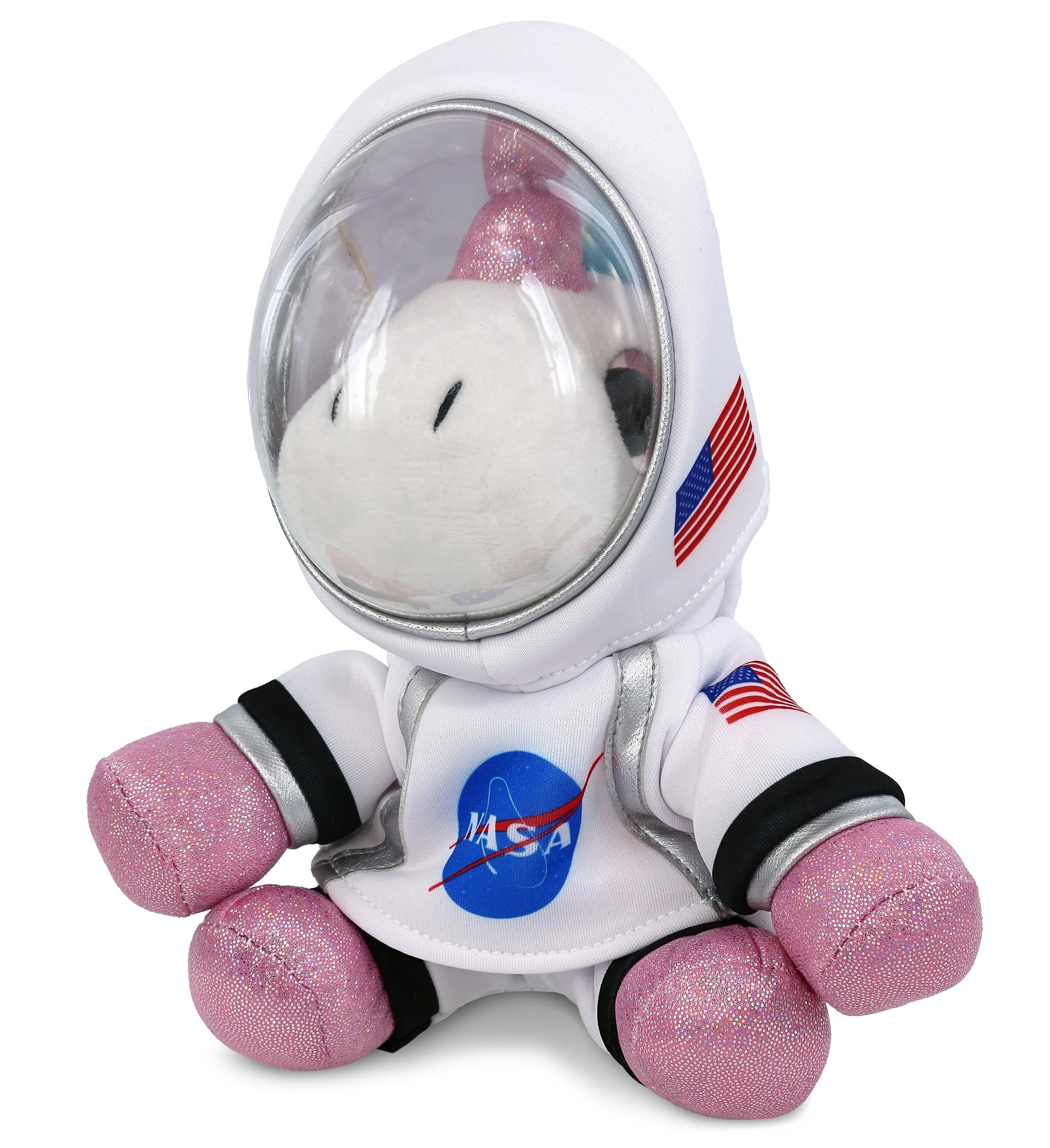 PLUSH ASTRONAUT - SPARKLE EYES PLUSH - WHITE UNICORN