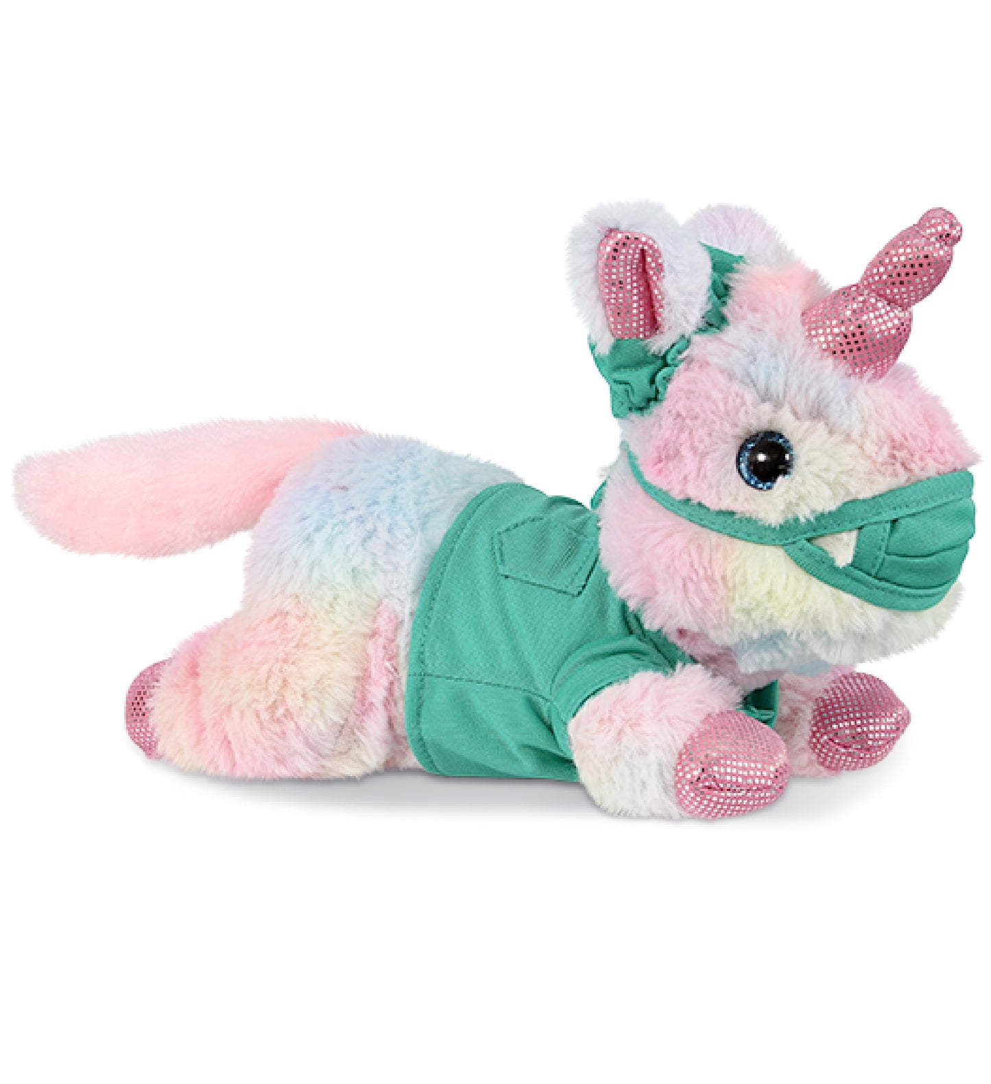 PLUSH DOCTOR - COTTON CANDY PLUSH - SUNDAY RAINBOW UNICORN