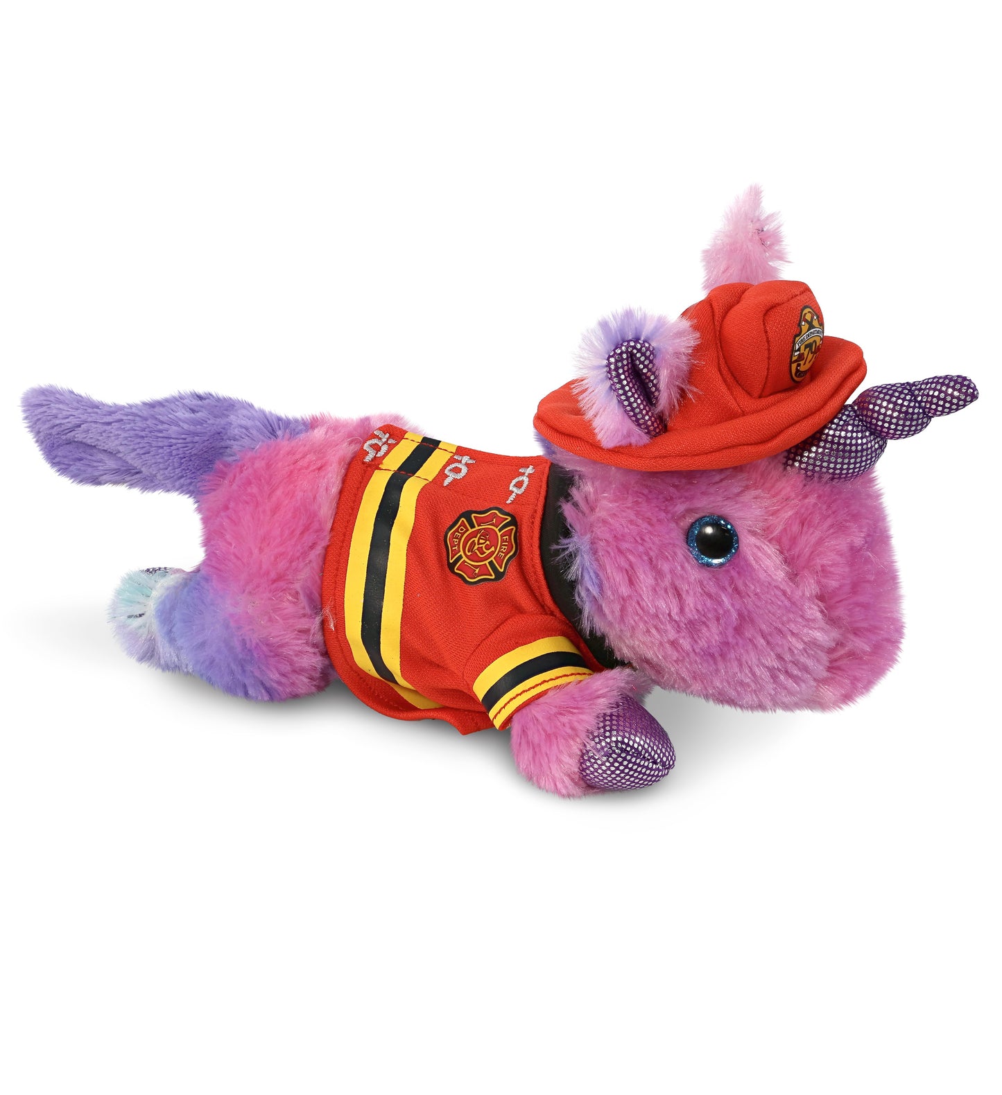 PLUSH FIREMAN - COTTON CANDY PLUSH - MONDAY PINK UNICORN