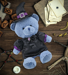 SUPER-SOFT PLUSH - BABY BLUE BEAR 8" WITCH DRESS UP