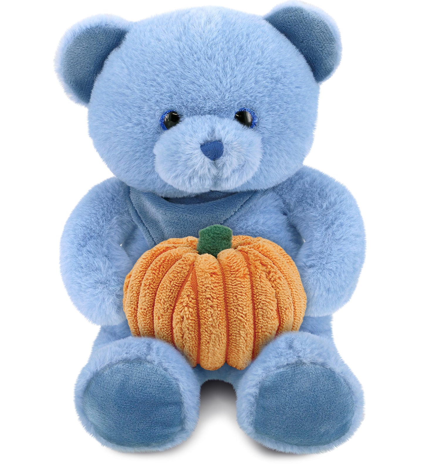 PLUSH PUMPKIN - SUPER-SOFT PLUSH - BABY BLUE BEAR 8"