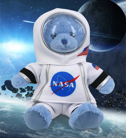 PLUSH ASTRONAUT - SUPER-SOFT PLUSH - BABY BLUE BEAR 8"