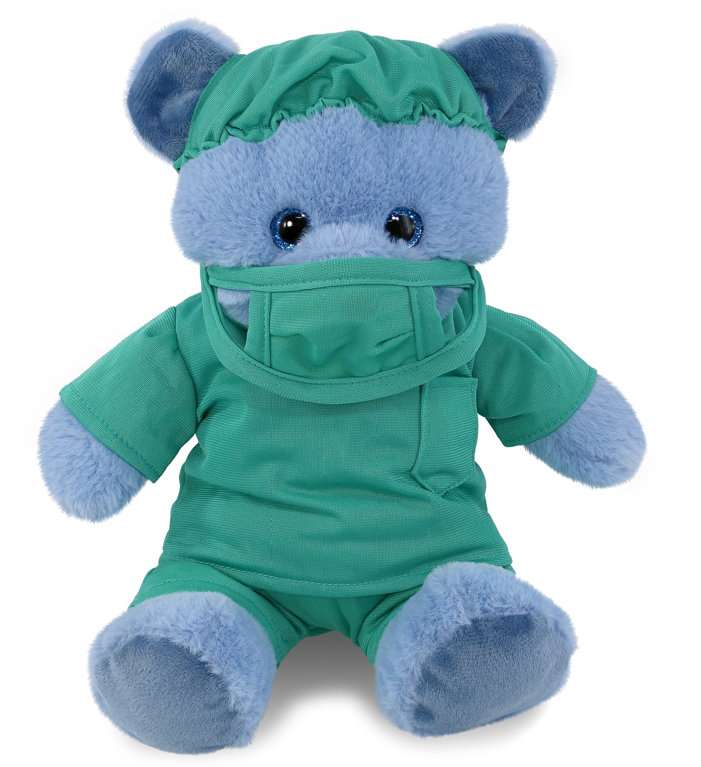 PLUSH DOCTOR - SUPER-SOFT PLUSH - BABY BLUE BEAR 8"