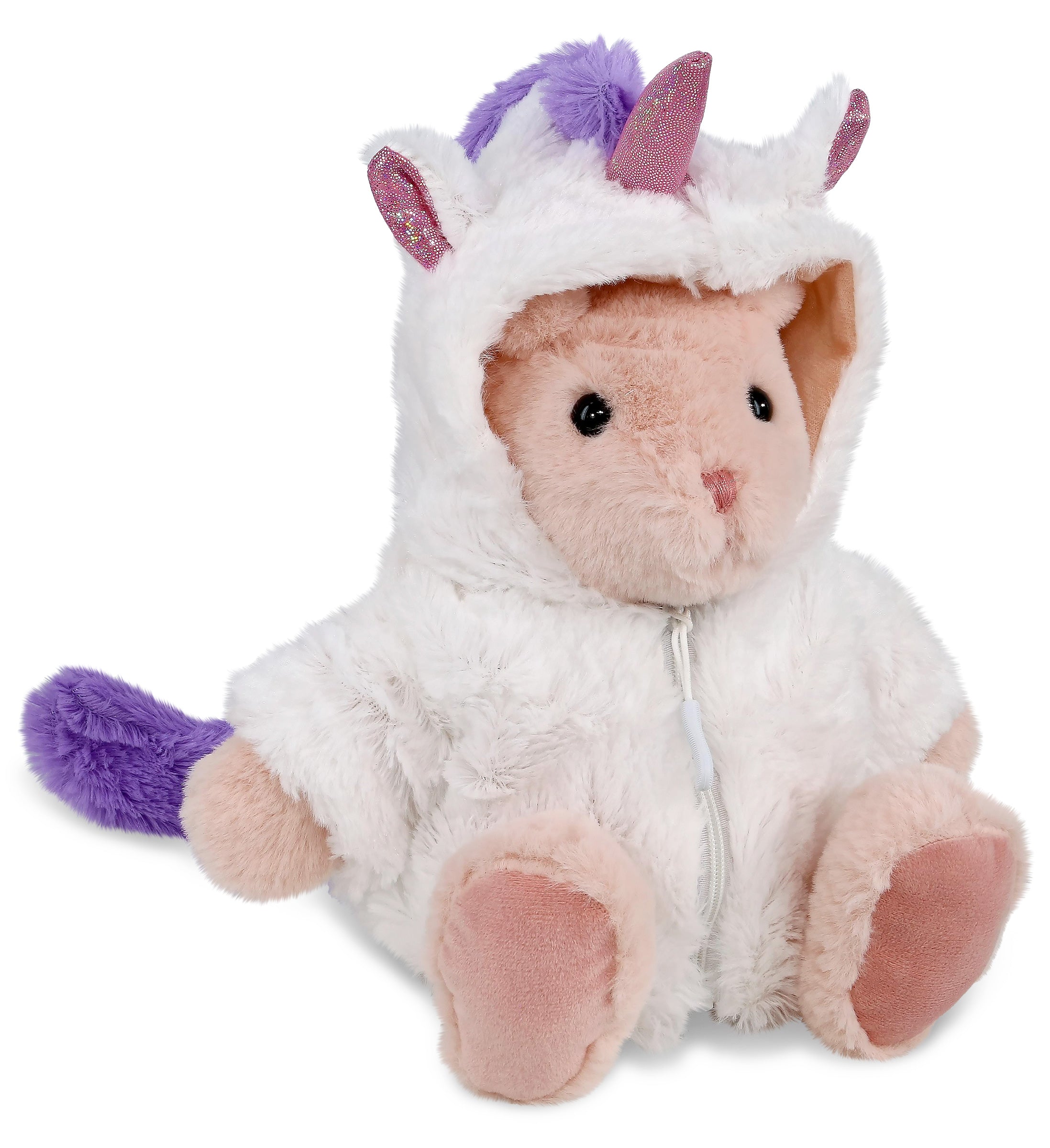 PLUSH UNICORN - SUPER-SOFT PLUSH - BABY PINK RABBIT 8"