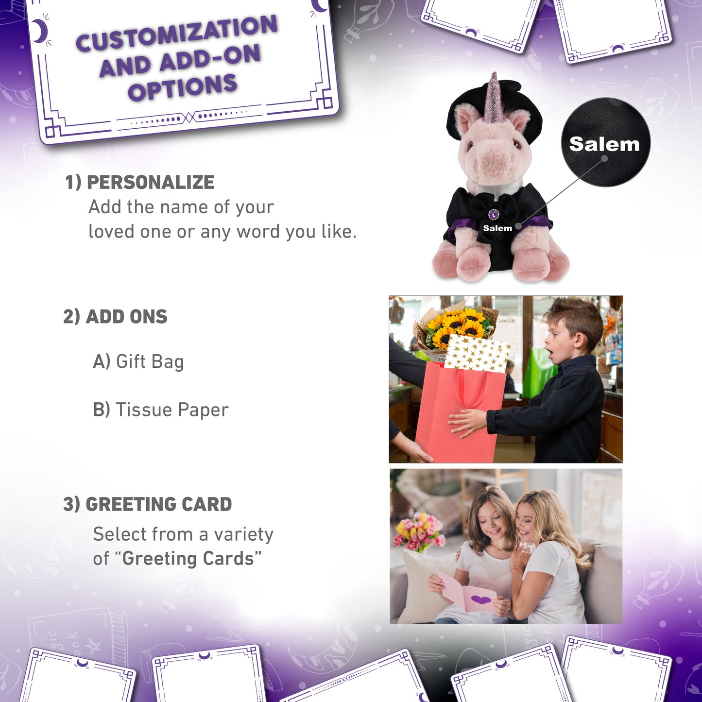 SUPER-SOFT PLUSH - PINK UNICORN 9" WITCH