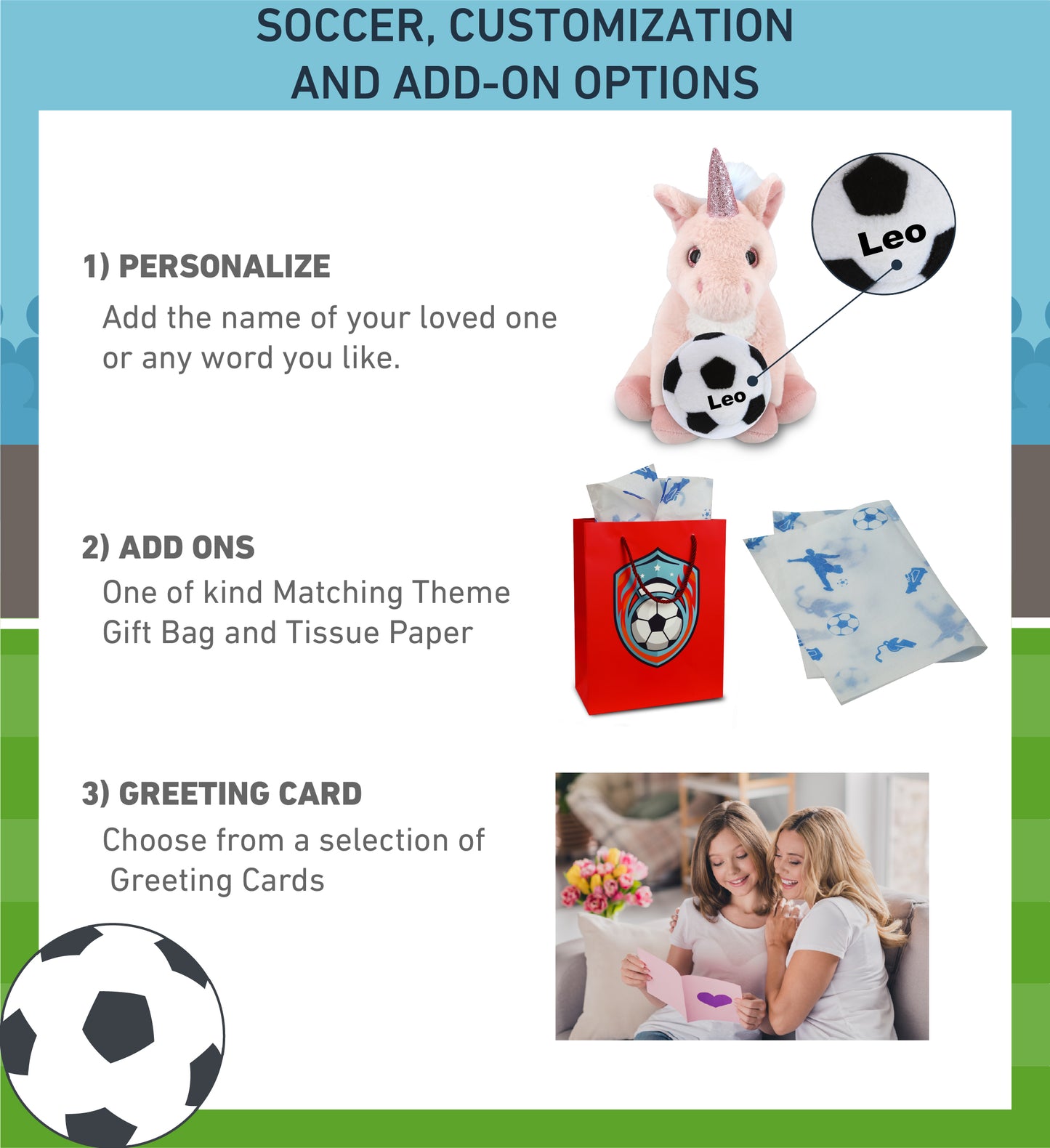 SUPER-SOFT PLUSH - PINK UNICORN 9" WITH SOCCER PLUSH