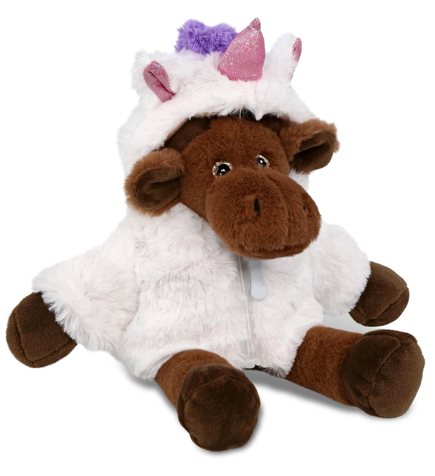 PLUSH UNICORN - SUPER-SOFT PLUSH - LONG LEG MOOSE 10.5"