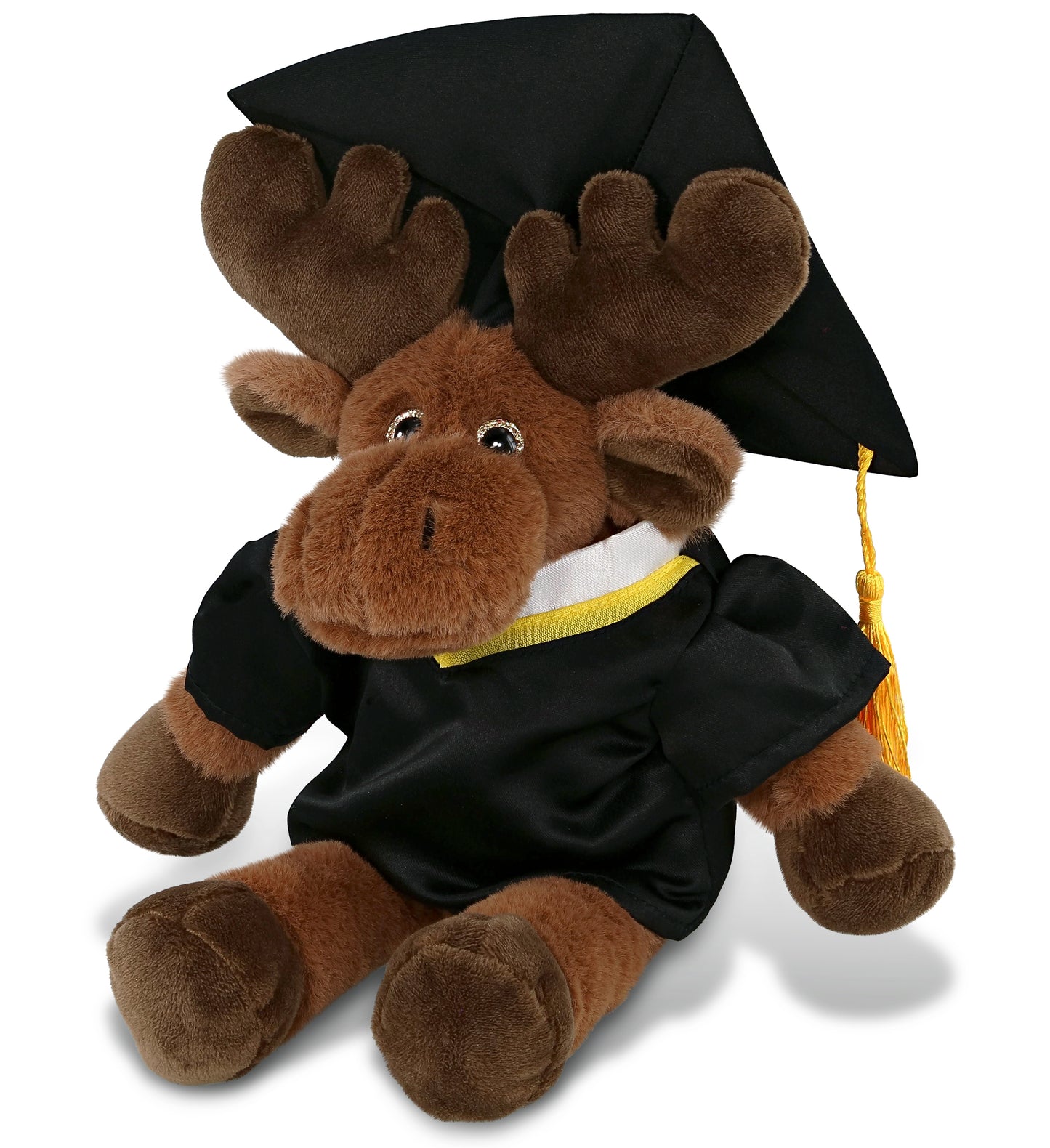 PLUSH GRADUATION - SUPER-SOFT PLUSH - LONG LEG MOOSE 10.5"