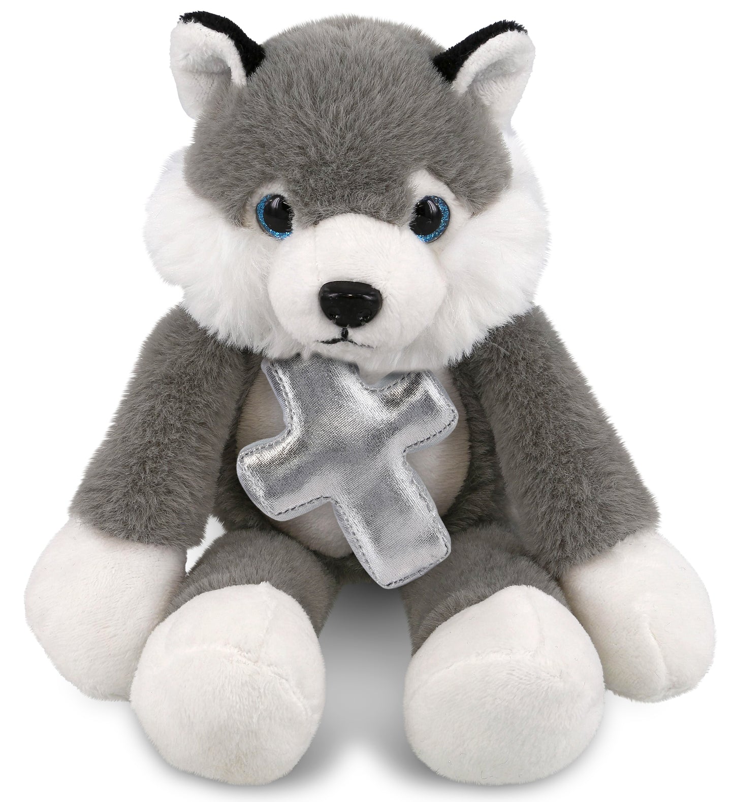 PLUSH CROSS - SUPER-SOFT PLUSH - LONG LEG HUSKY 10.5"