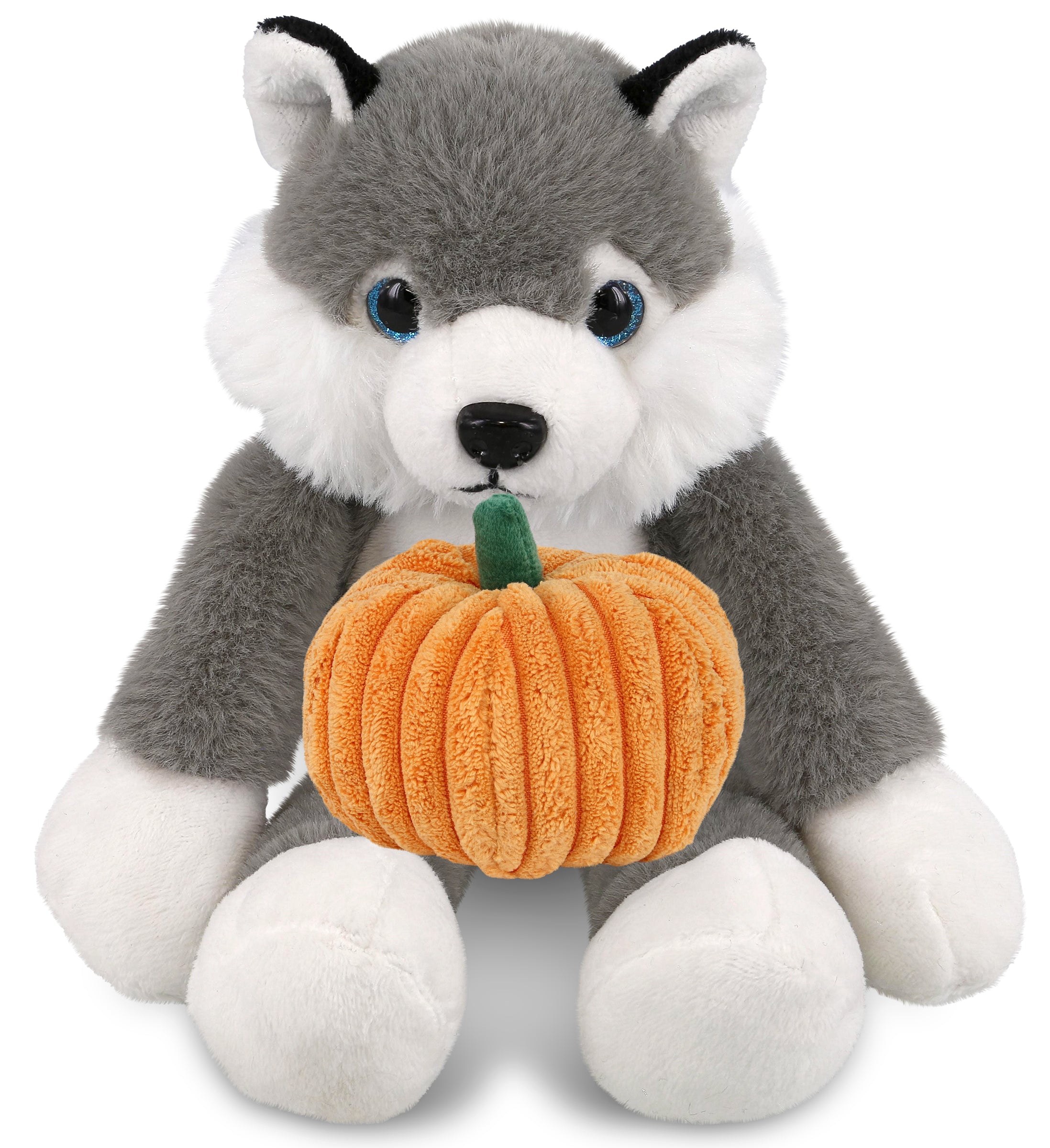 PLUSH PUMPKIN - SUPER-SOFT PLUSH - LONG LEG HUSKY 10.5"